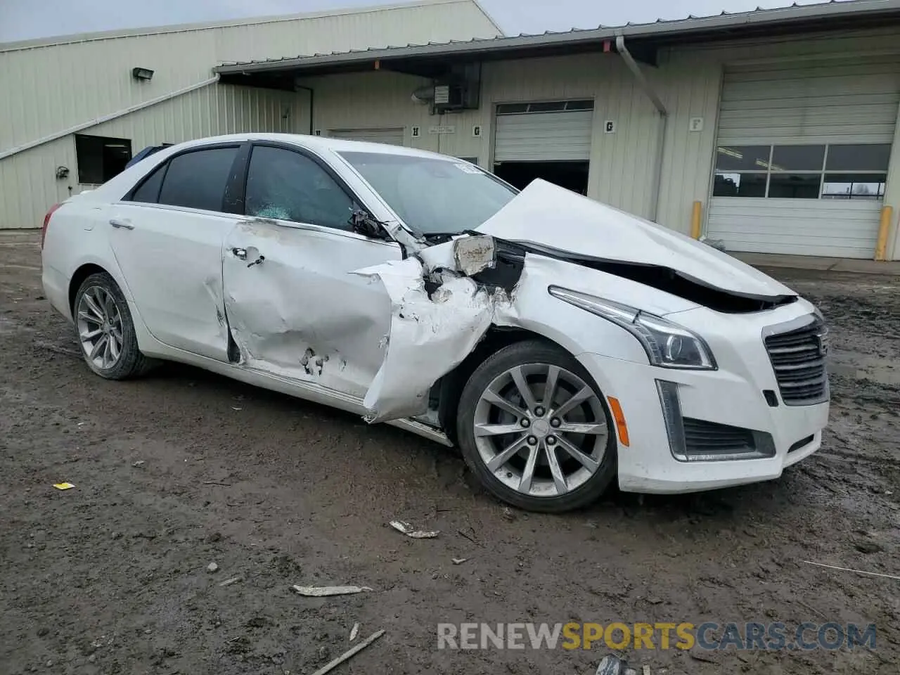 4 fotografías del automóvil dañado 1G6AX5SX5K0107297 CADILLAC CTS 2019