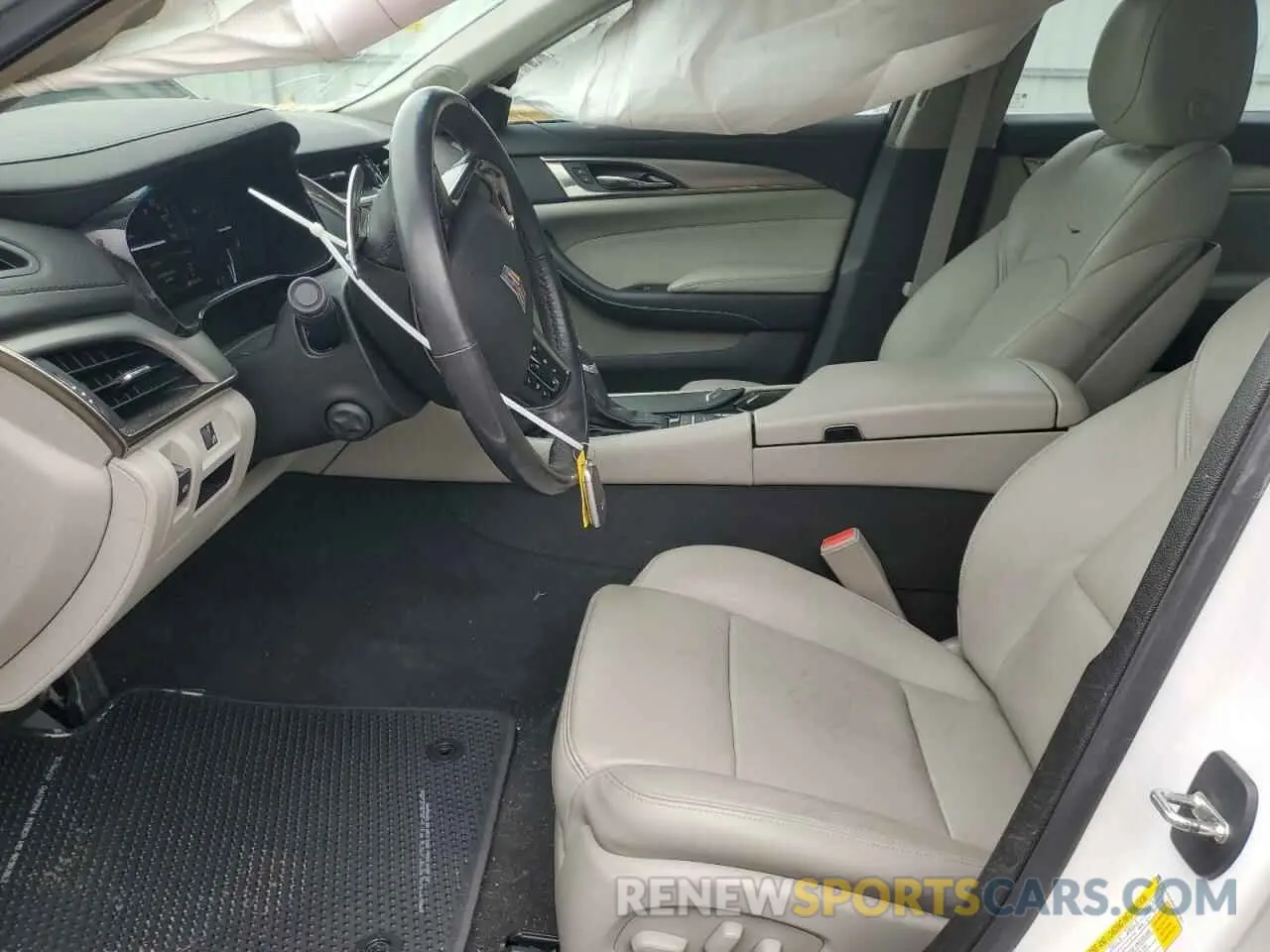 7 fotografías del automóvil dañado 1G6AX5SX5K0107297 CADILLAC CTS 2019