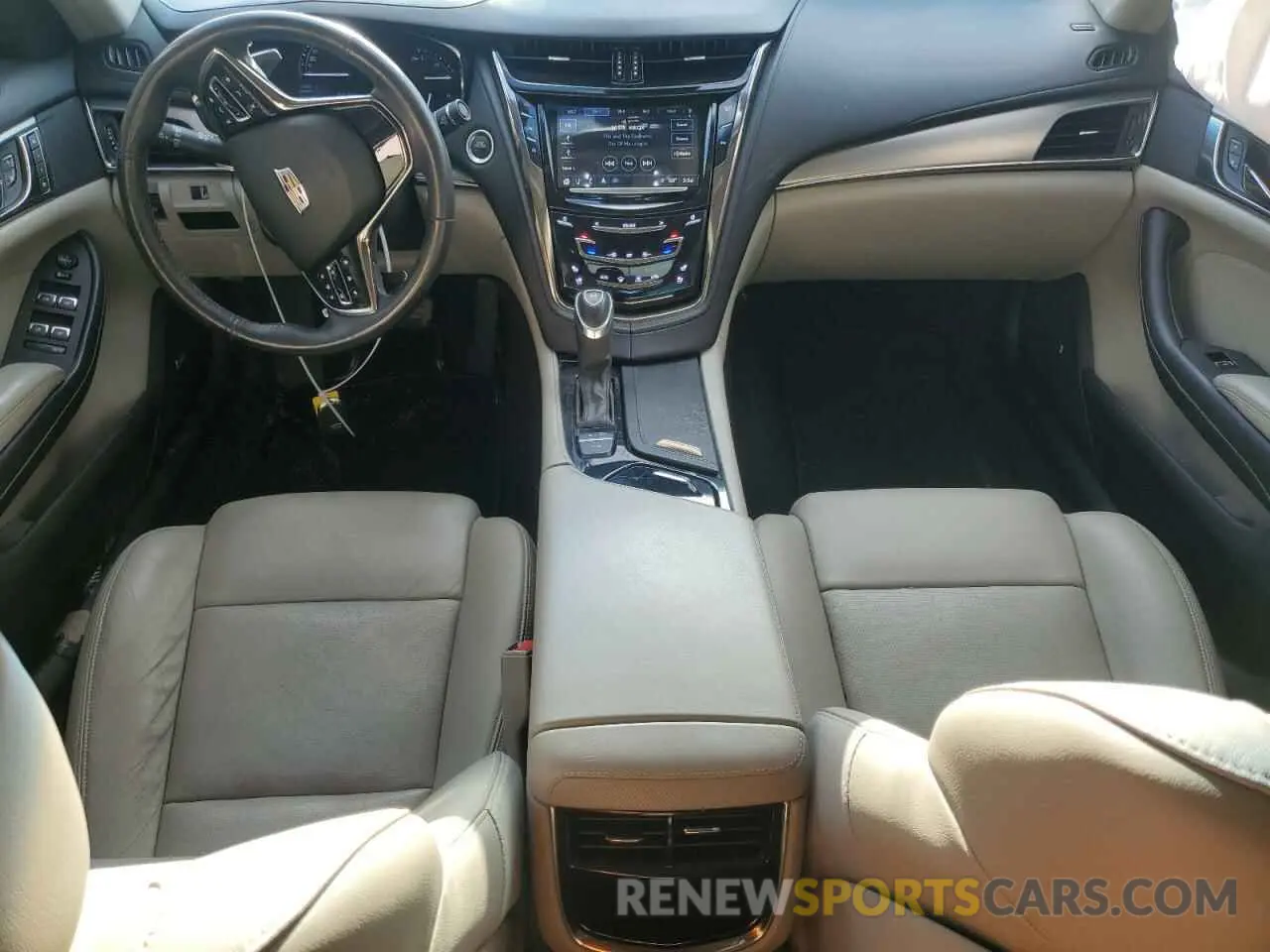 8 fotografías del automóvil dañado 1G6AX5SX5K0107297 CADILLAC CTS 2019