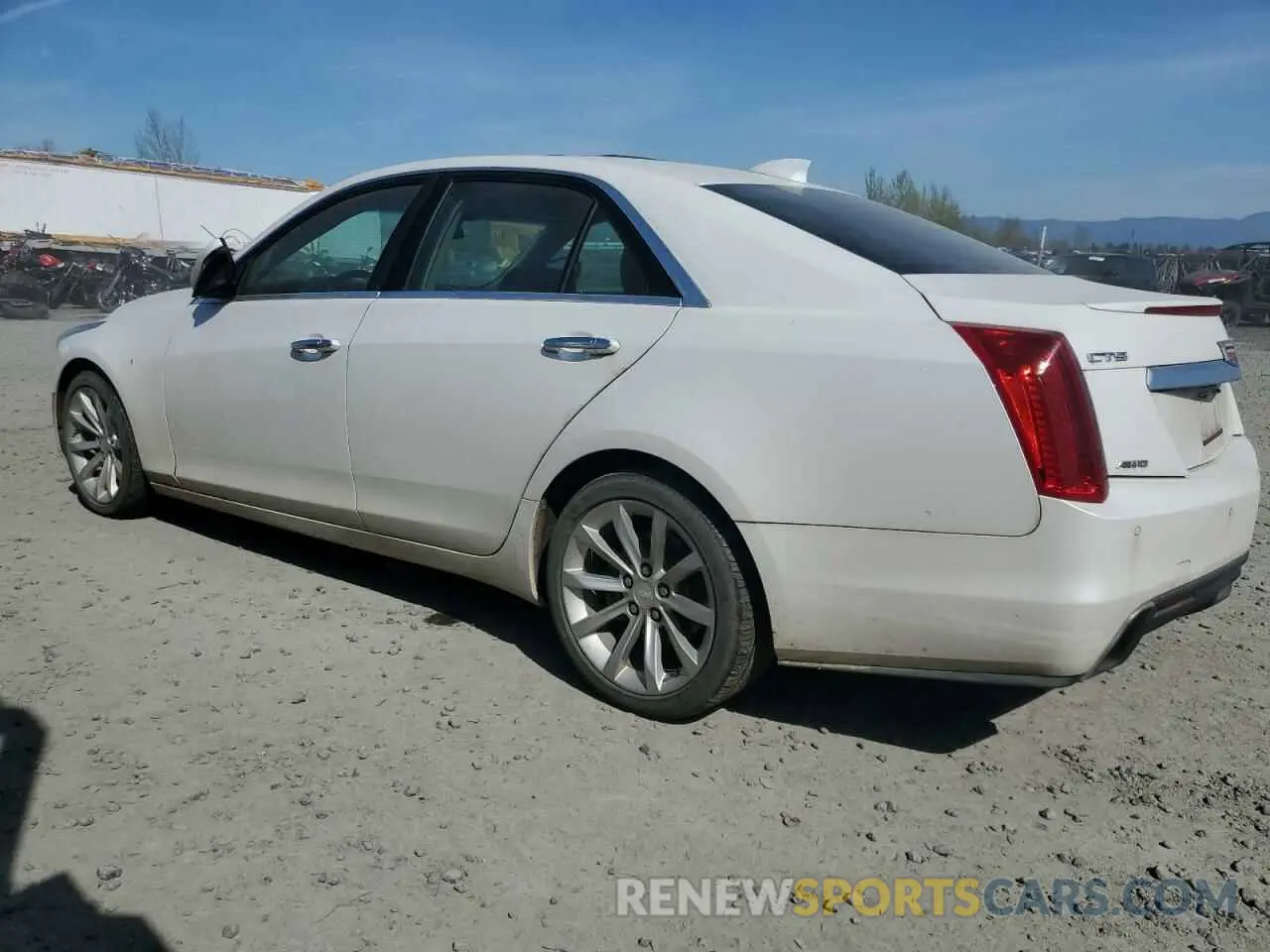 2 fotografías del automóvil dañado 1G6AX5SX6K0128899 CADILLAC CTS 2019