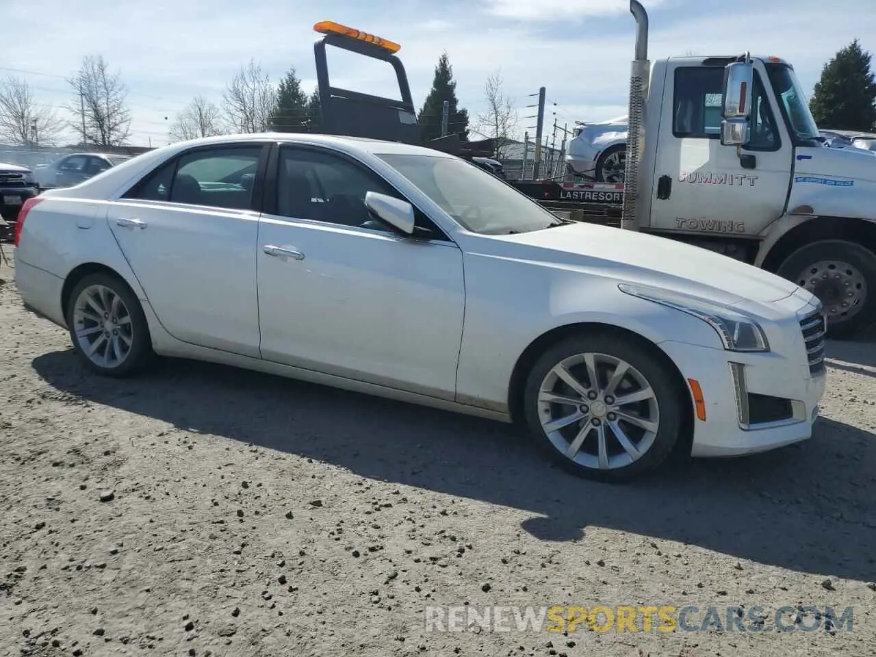 4 fotografías del automóvil dañado 1G6AX5SX6K0128899 CADILLAC CTS 2019