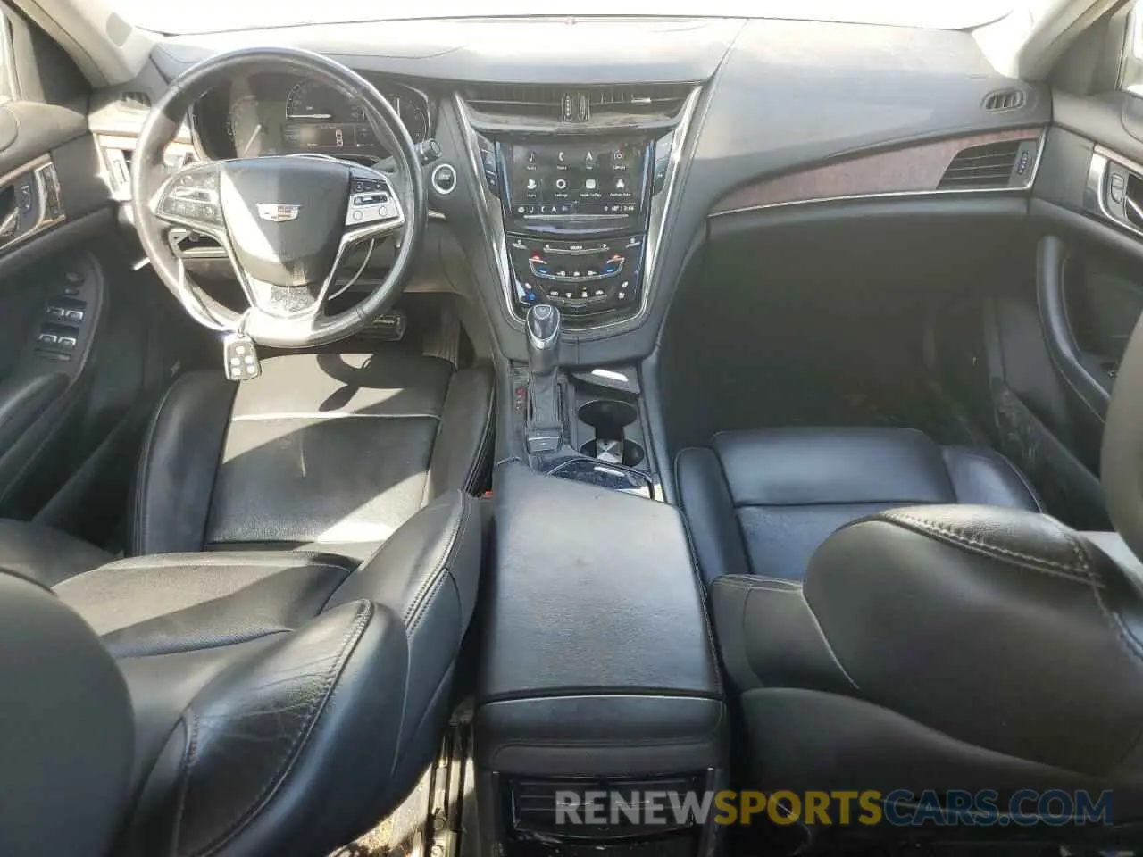 8 fotografías del automóvil dañado 1G6AX5SX6K0128899 CADILLAC CTS 2019