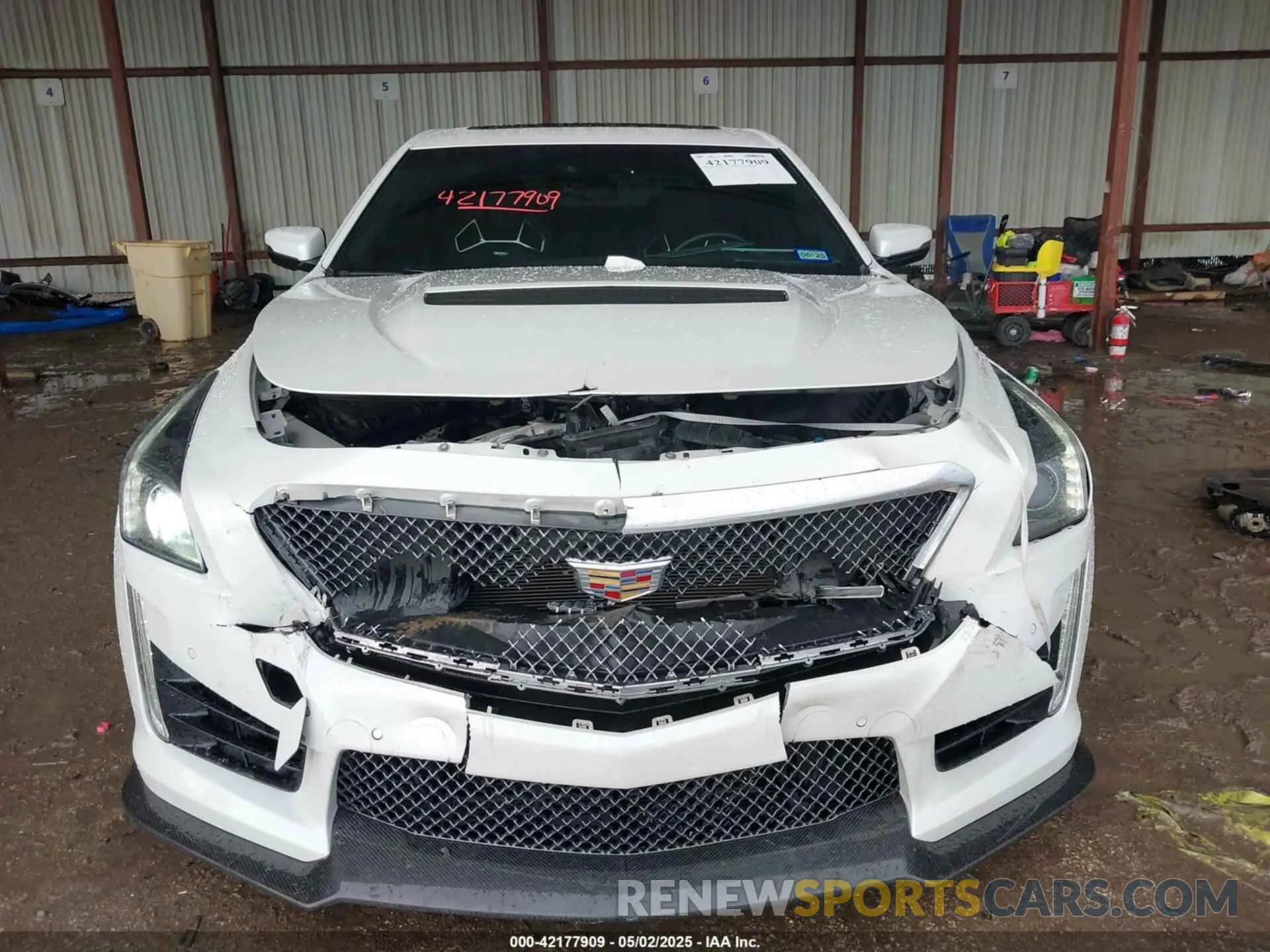 12 fotografías del automóvil dañado 1G6A15S66K0143718 CADILLAC CTS-V 2019
