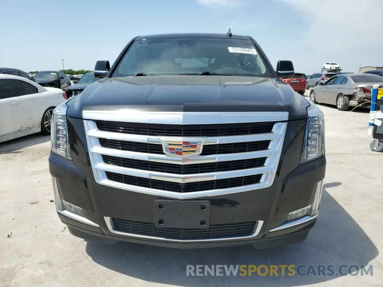 5 fotografías del automóvil dañado 1GYS3BKJ5KR172213 CADILLAC ESCALADE 2019
