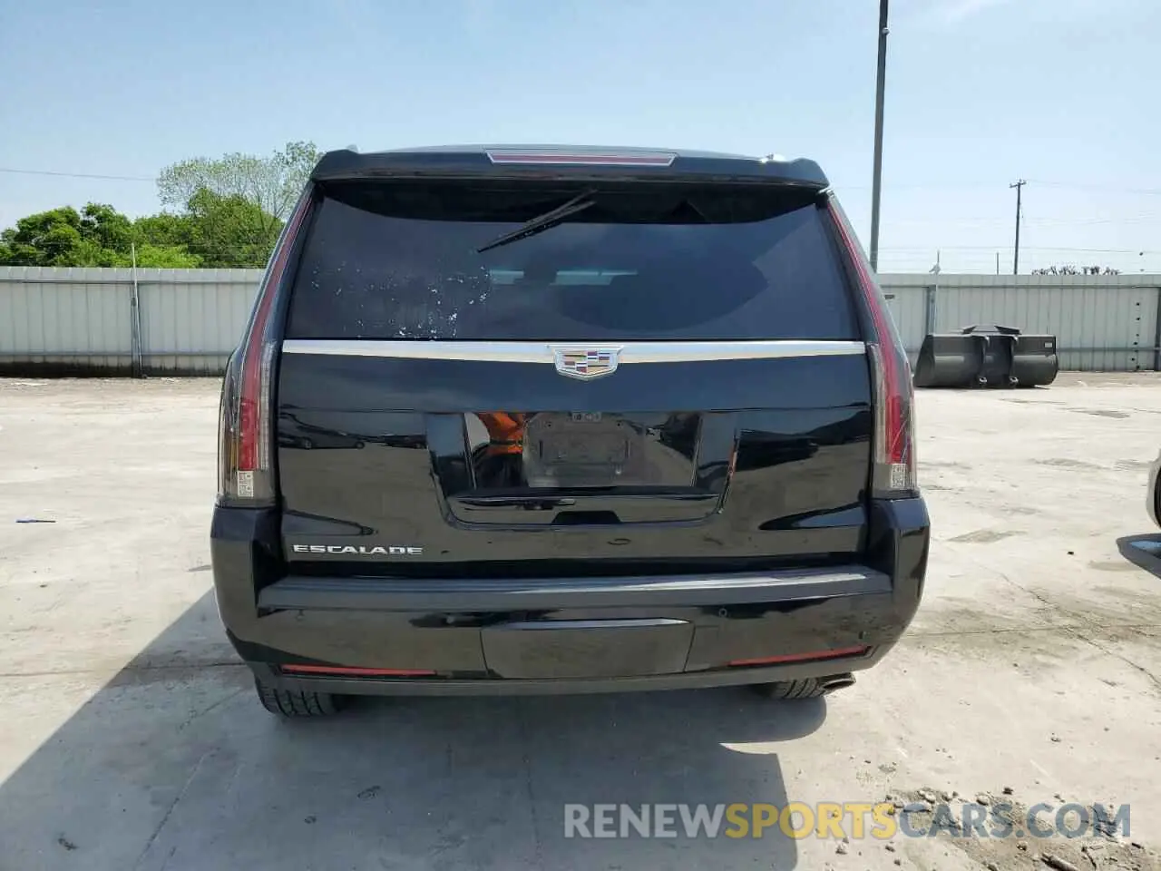 6 fotografías del automóvil dañado 1GYS3BKJ5KR172213 CADILLAC ESCALADE 2019