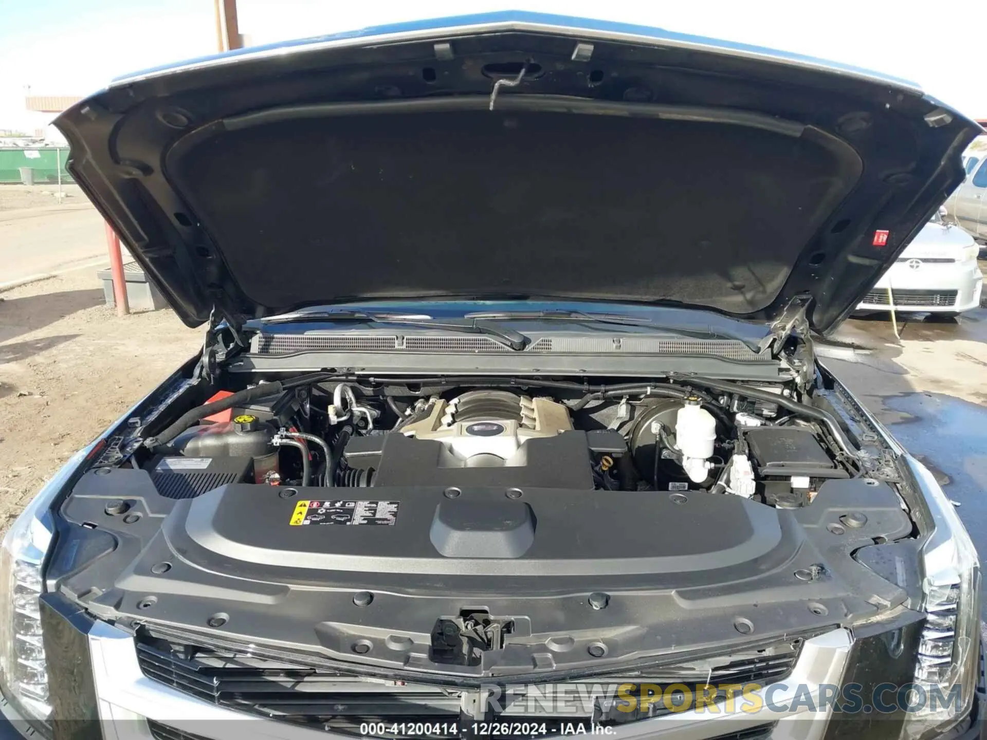 10 fotografías del automóvil dañado 1GYS3CKJXKR112935 CADILLAC ESCALADE 2019