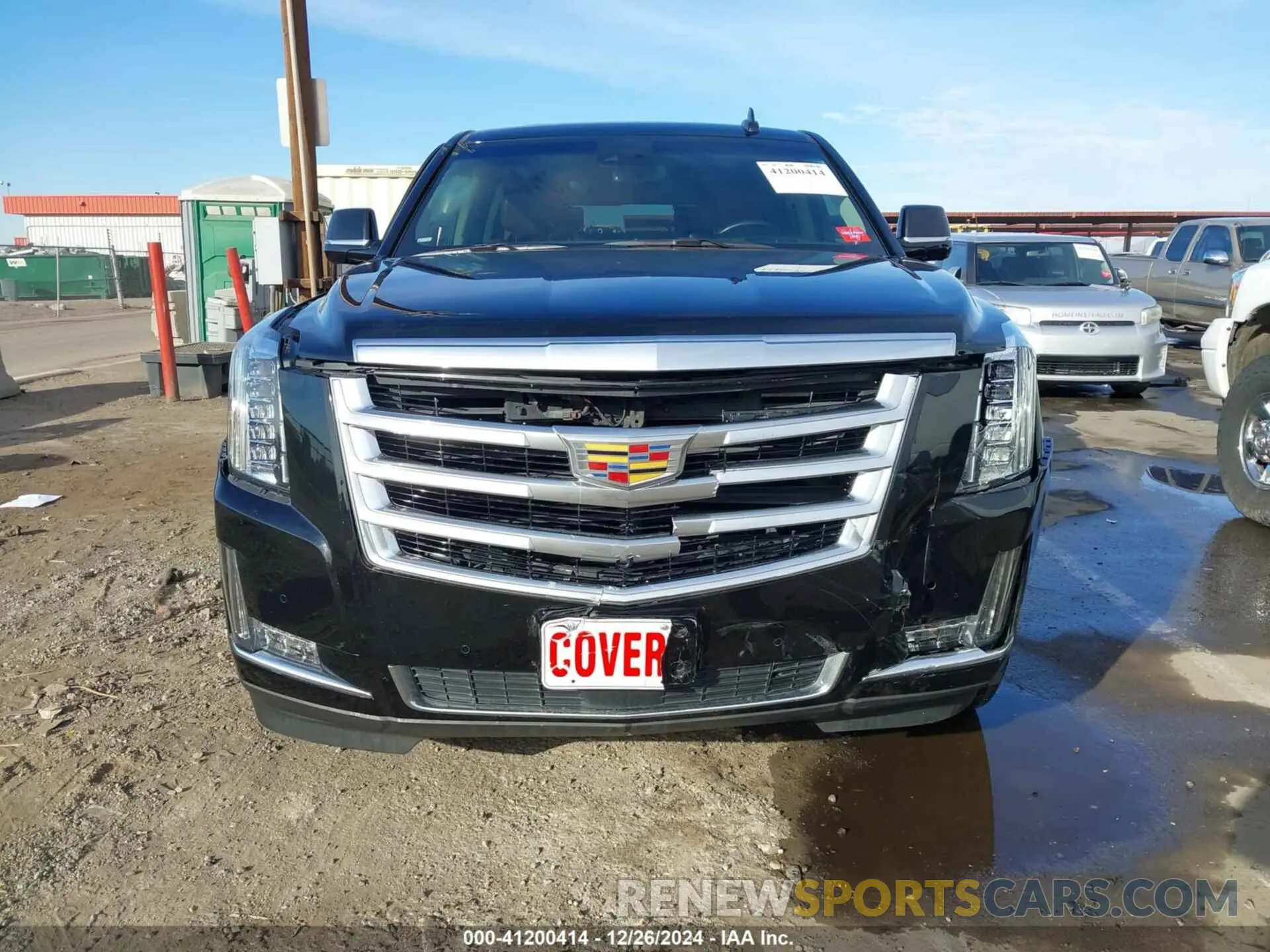 12 fotografías del automóvil dañado 1GYS3CKJXKR112935 CADILLAC ESCALADE 2019