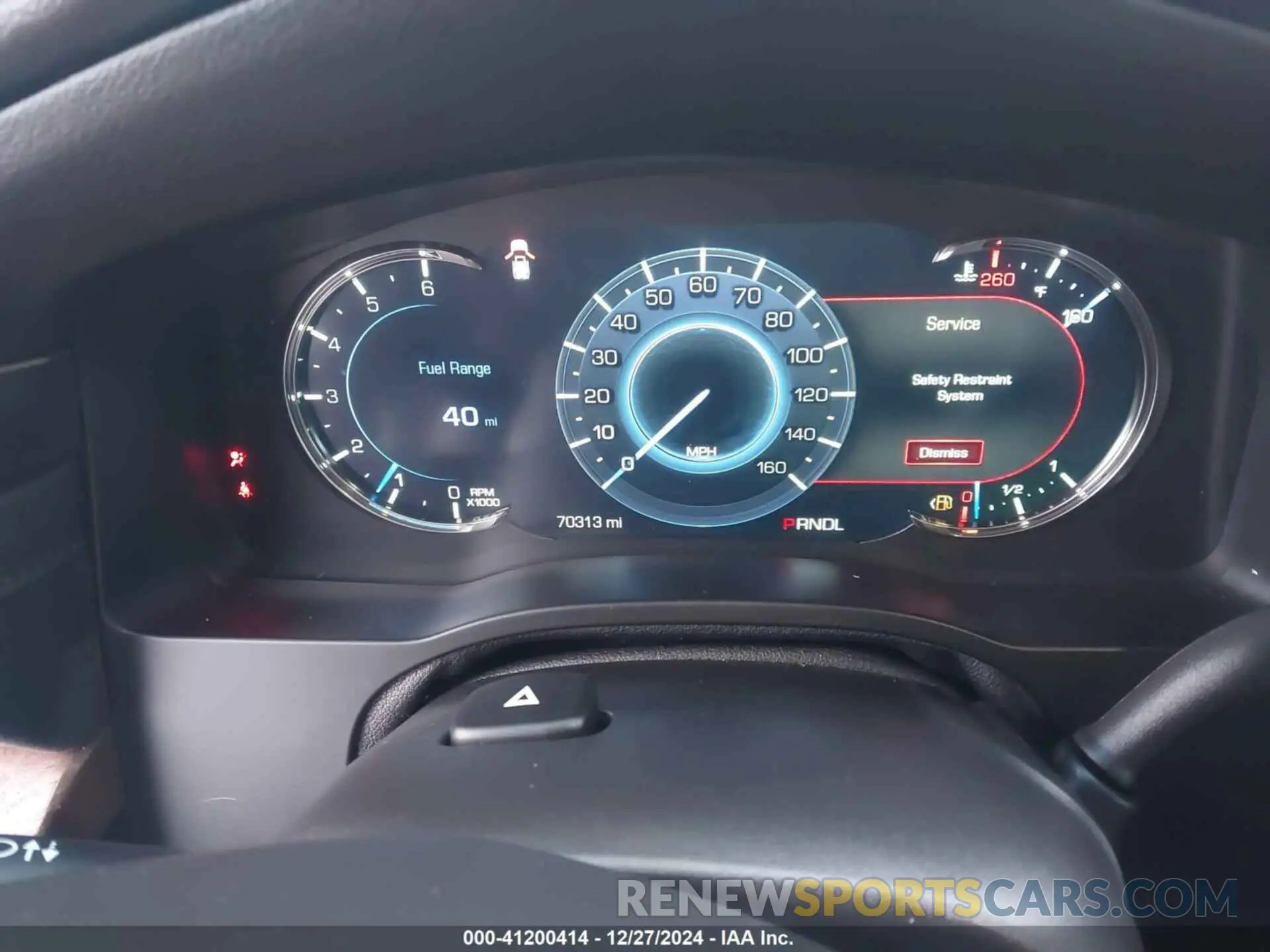 7 fotografías del automóvil dañado 1GYS3CKJXKR112935 CADILLAC ESCALADE 2019