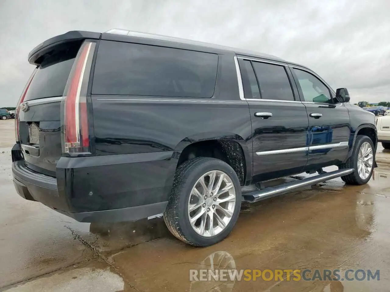 3 fotografías del automóvil dañado 1GYS3JKJXKR210075 CADILLAC ESCALADE 2019