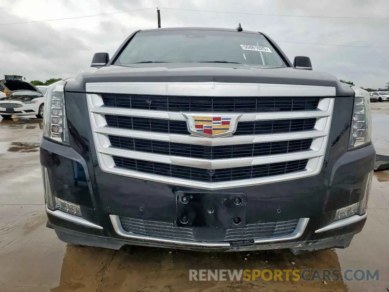 5 fotografías del automóvil dañado 1GYS3JKJXKR210075 CADILLAC ESCALADE 2019
