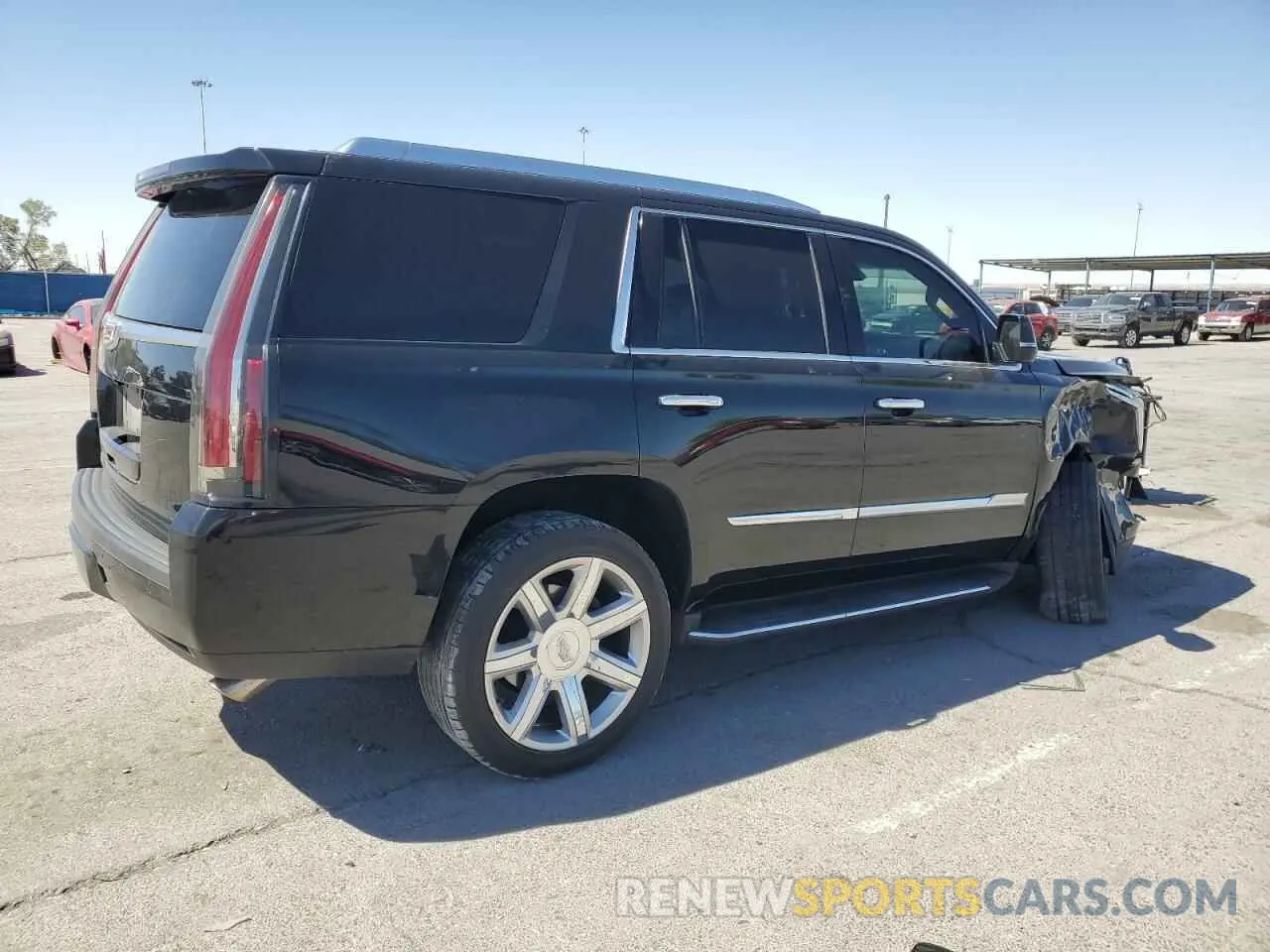 3 fotografías del automóvil dañado 1GYS4BKJ7KR138514 CADILLAC ESCALADE 2019