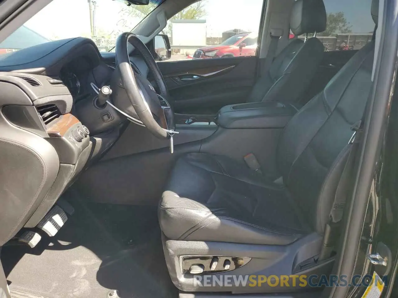 7 fotografías del automóvil dañado 1GYS4BKJ7KR138514 CADILLAC ESCALADE 2019