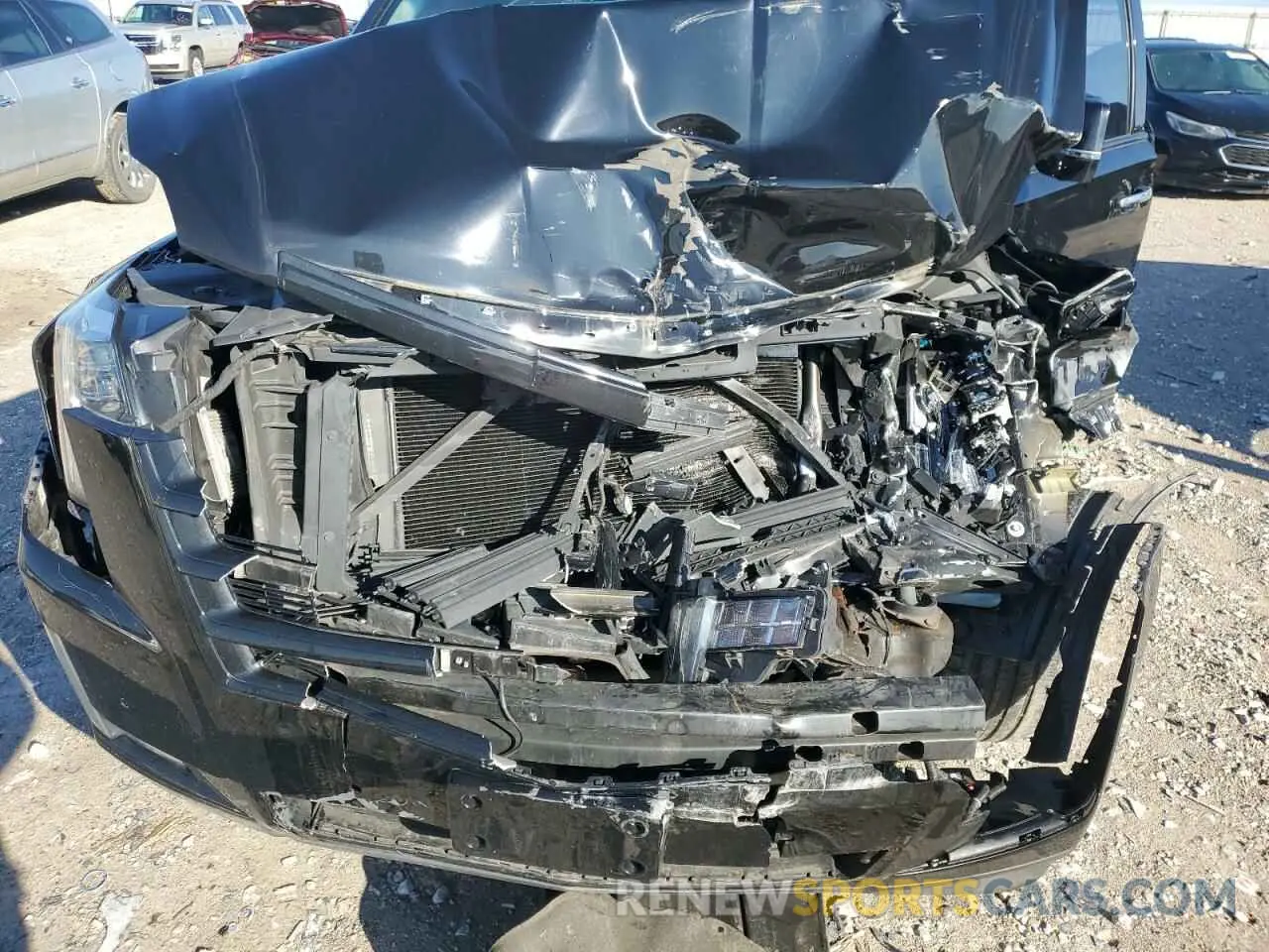 12 fotografías del automóvil dañado 1GYS4CKJ2KR305030 CADILLAC ESCALADE 2019