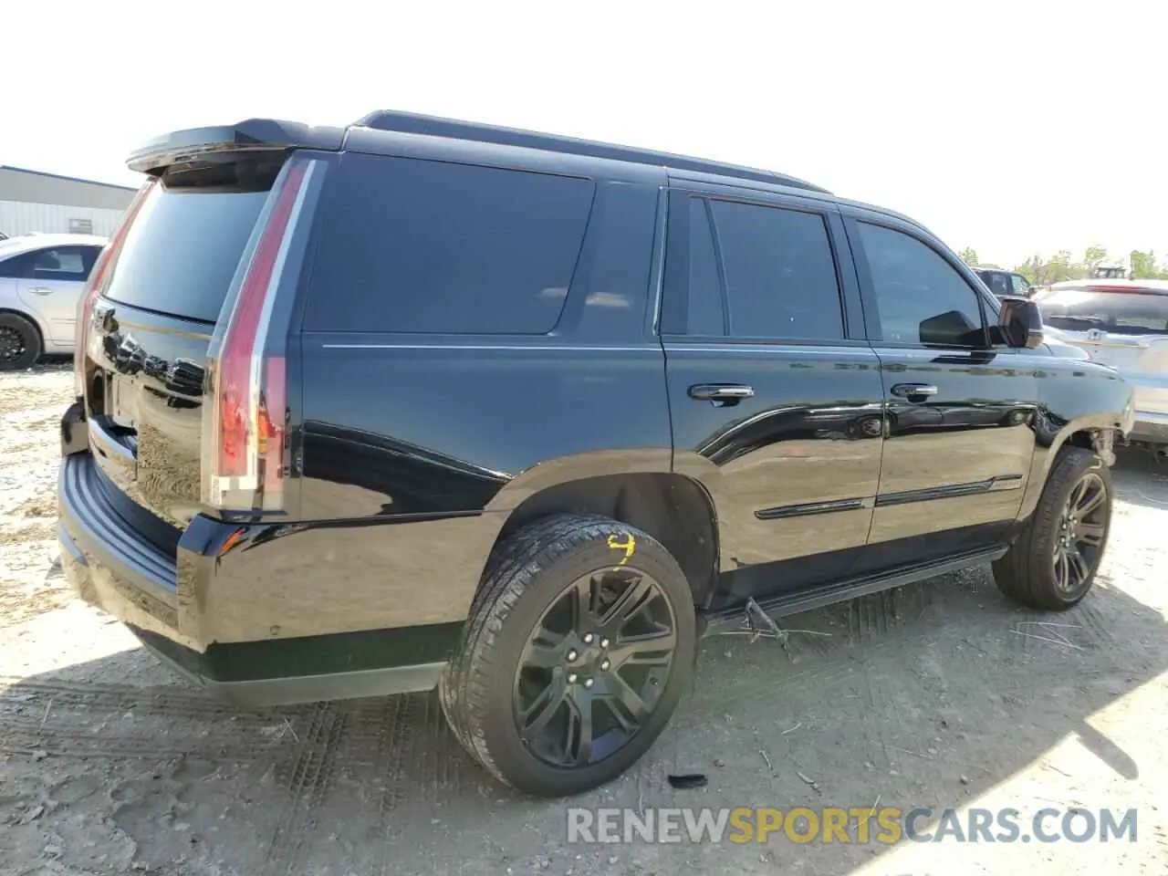 3 fotografías del automóvil dañado 1GYS4CKJ8KR302925 CADILLAC ESCALADE 2019
