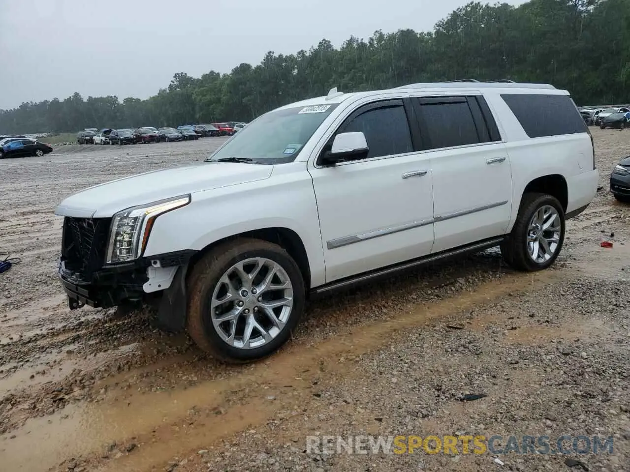 1 fotografías del automóvil dañado 1GYS4KKJ0KR355581 CADILLAC ESCALADE 2019