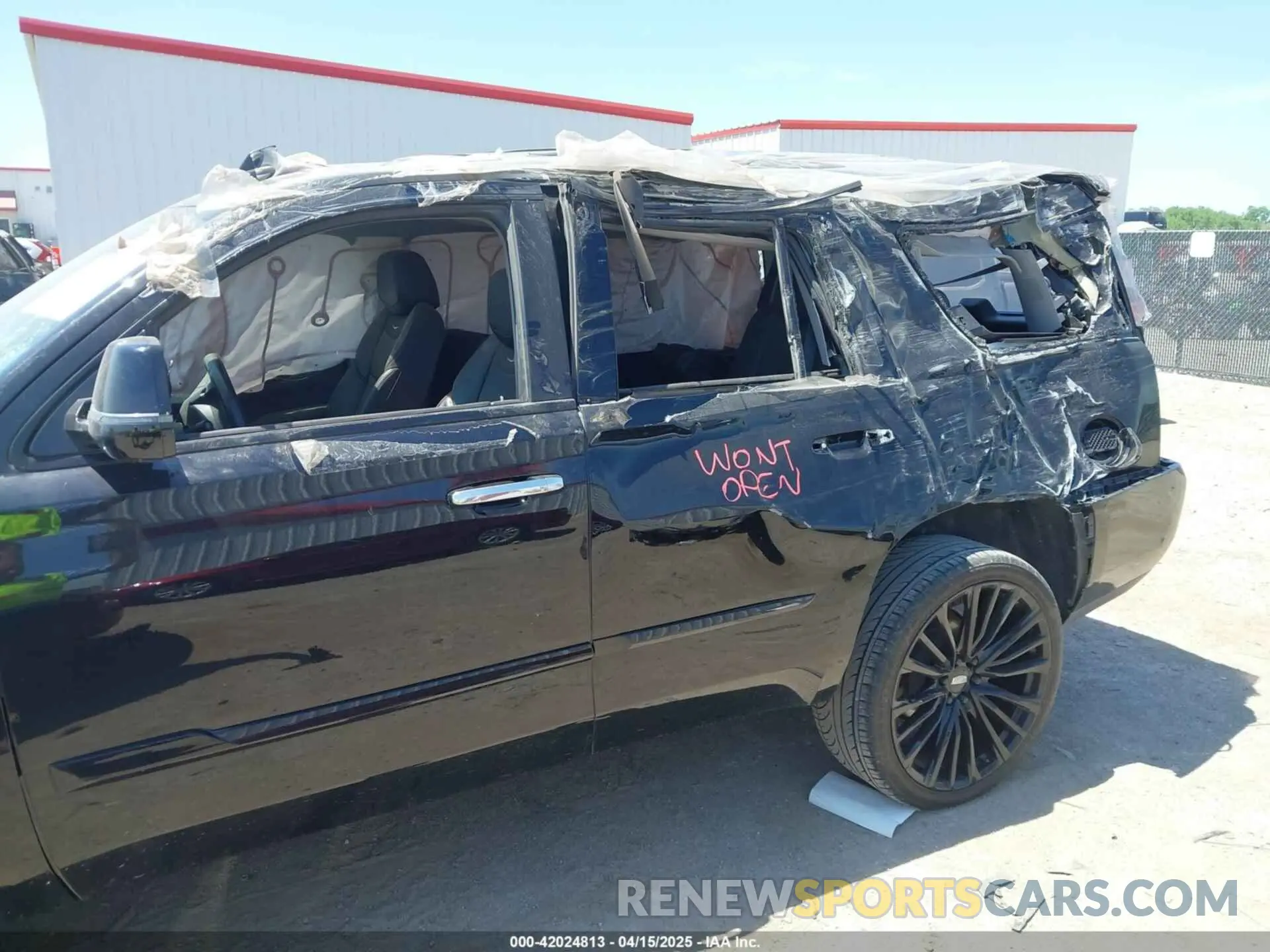 6 fotografías del automóvil dañado 1GYS3BKJ0LR223148 CADILLAC ESCALADE 2020