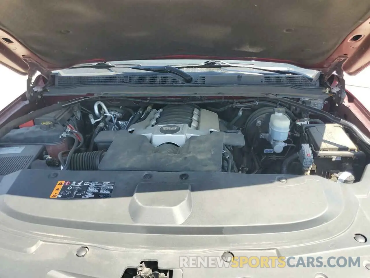 12 fotografías del automóvil dañado 1GYS3CKJ6LR146971 CADILLAC ESCALADE 2020