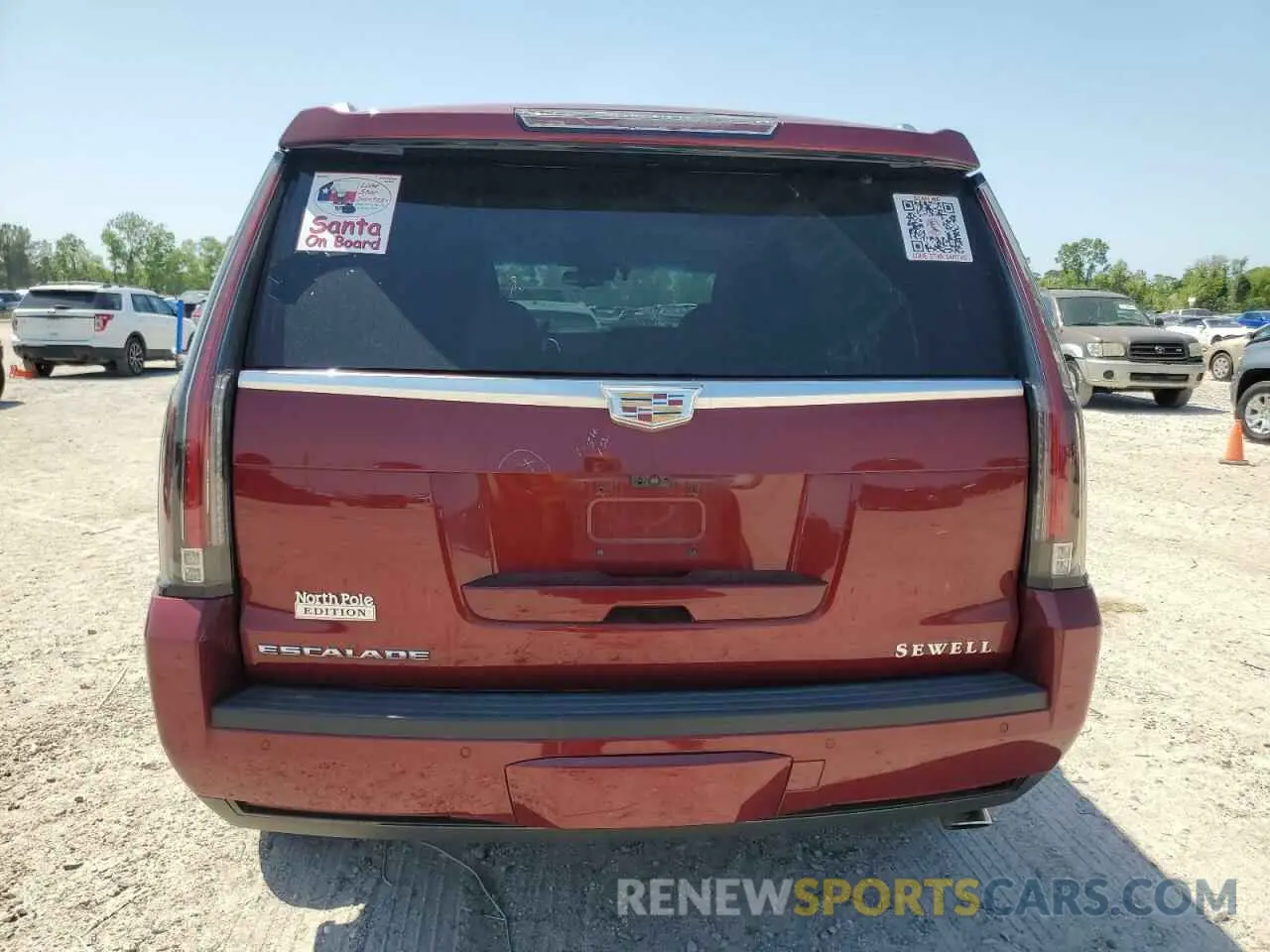 6 fotografías del automóvil dañado 1GYS3CKJ6LR146971 CADILLAC ESCALADE 2020