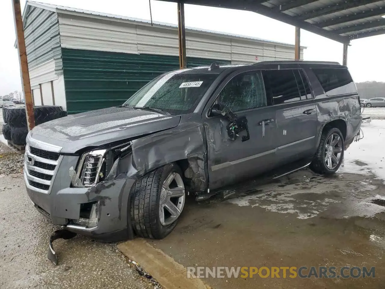 1 fotografías del automóvil dañado 1GYS3HKJ0LR187240 CADILLAC ESCALADE 2020