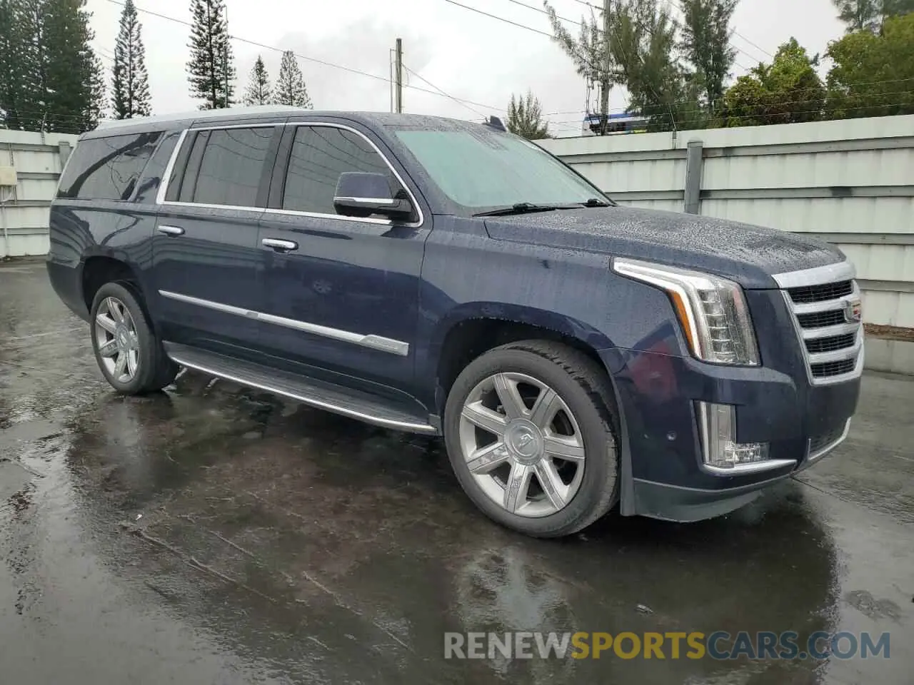 4 fotografías del automóvil dañado 1GYS3HKJ4LR211183 CADILLAC ESCALADE 2020