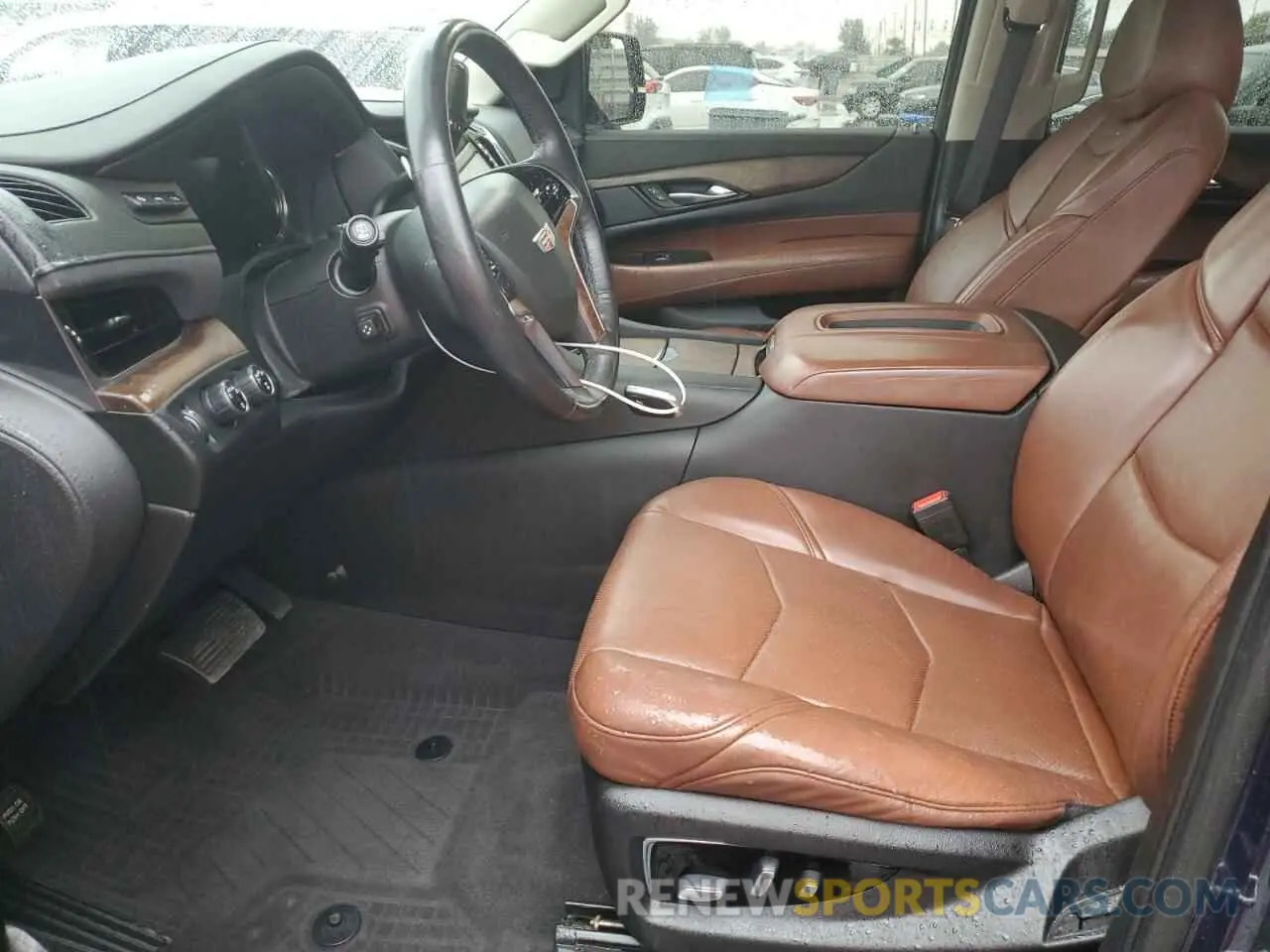 7 fotografías del automóvil dañado 1GYS3HKJ4LR211183 CADILLAC ESCALADE 2020