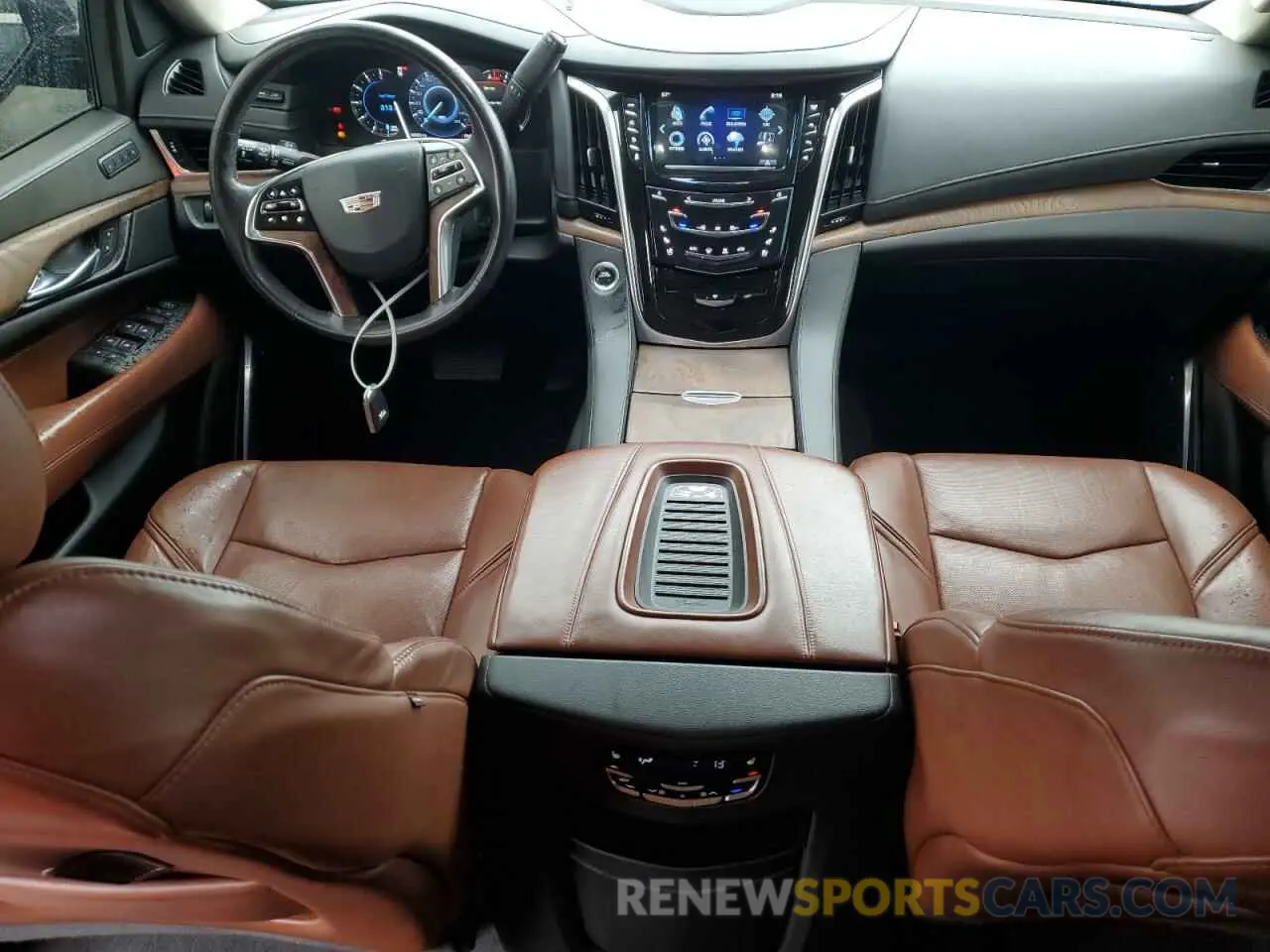 8 fotografías del automóvil dañado 1GYS3HKJ4LR211183 CADILLAC ESCALADE 2020