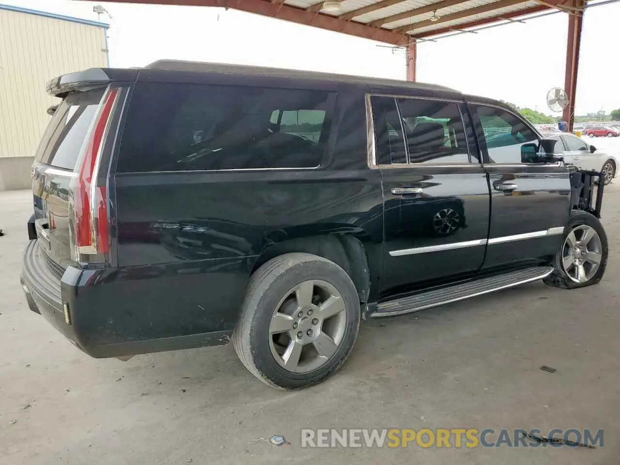 3 fotografías del automóvil dañado 1GYS3HKJ8LR197739 CADILLAC ESCALADE 2020