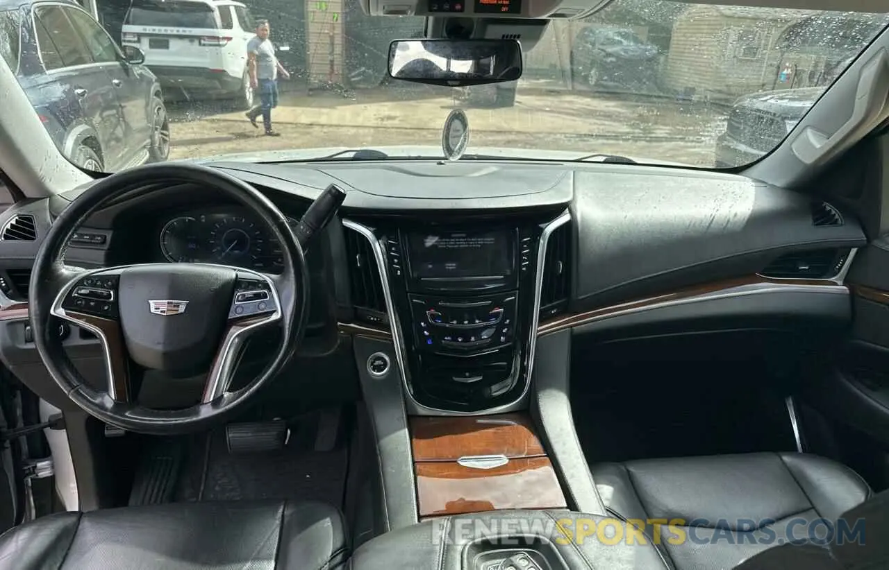 9 fotografías del automóvil dañado 1GYS3HKJ9LR148436 CADILLAC ESCALADE 2020