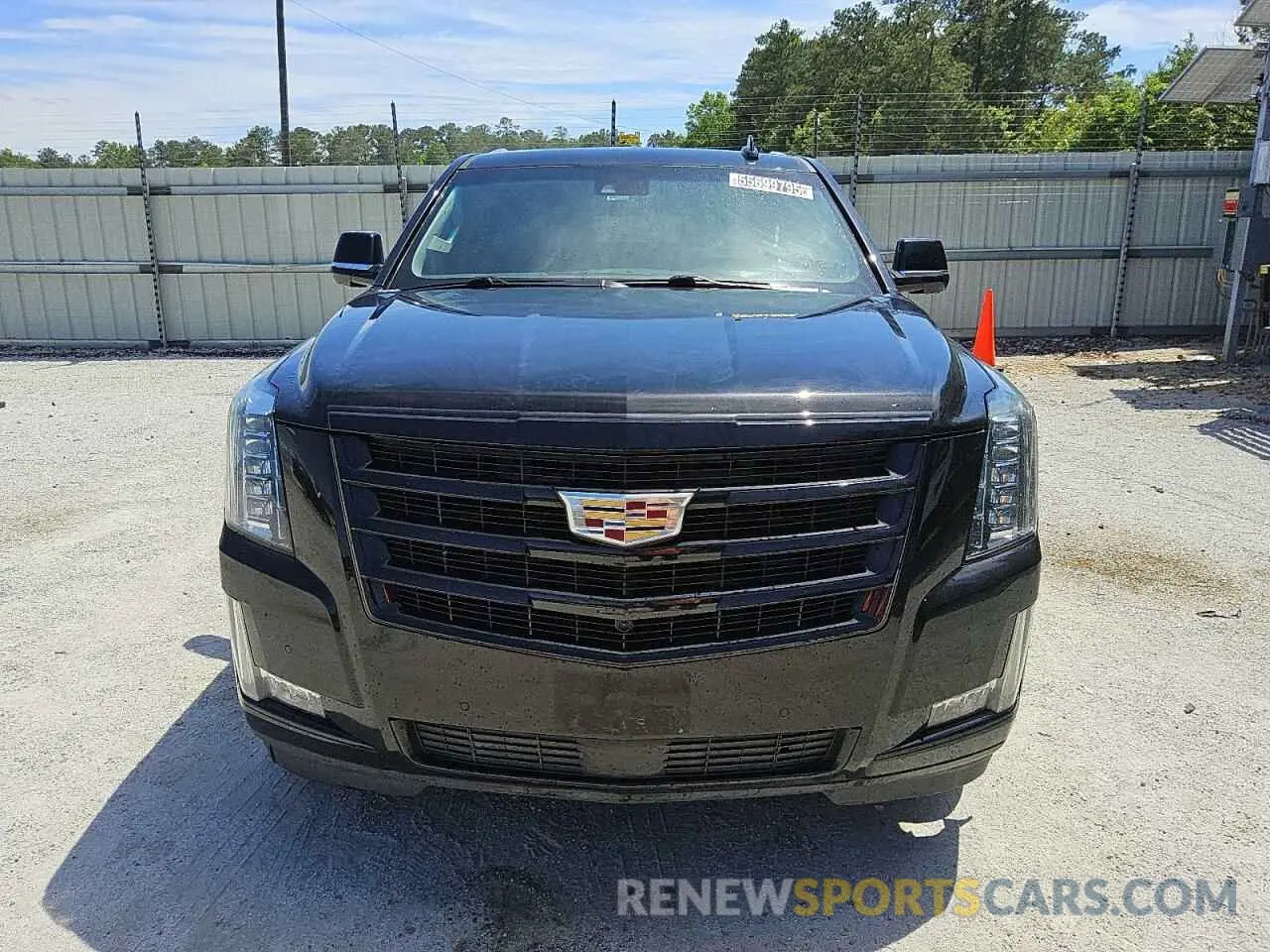 5 fotografías del automóvil dañado 1GYS3JKJ4LR223616 CADILLAC ESCALADE 2020