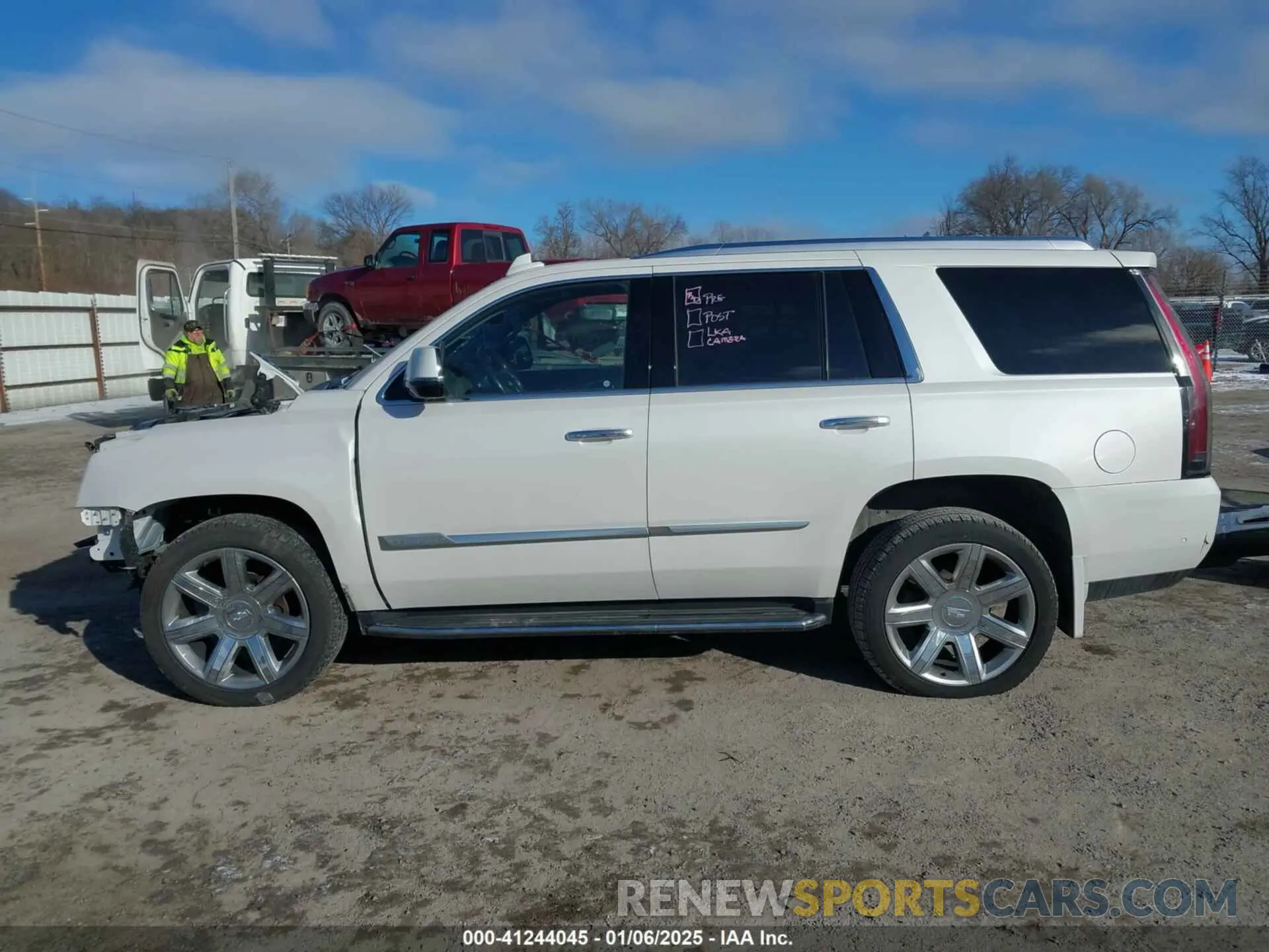 14 fotografías del automóvil dañado 1GYS4BKJ1LR249061 CADILLAC ESCALADE 2020
