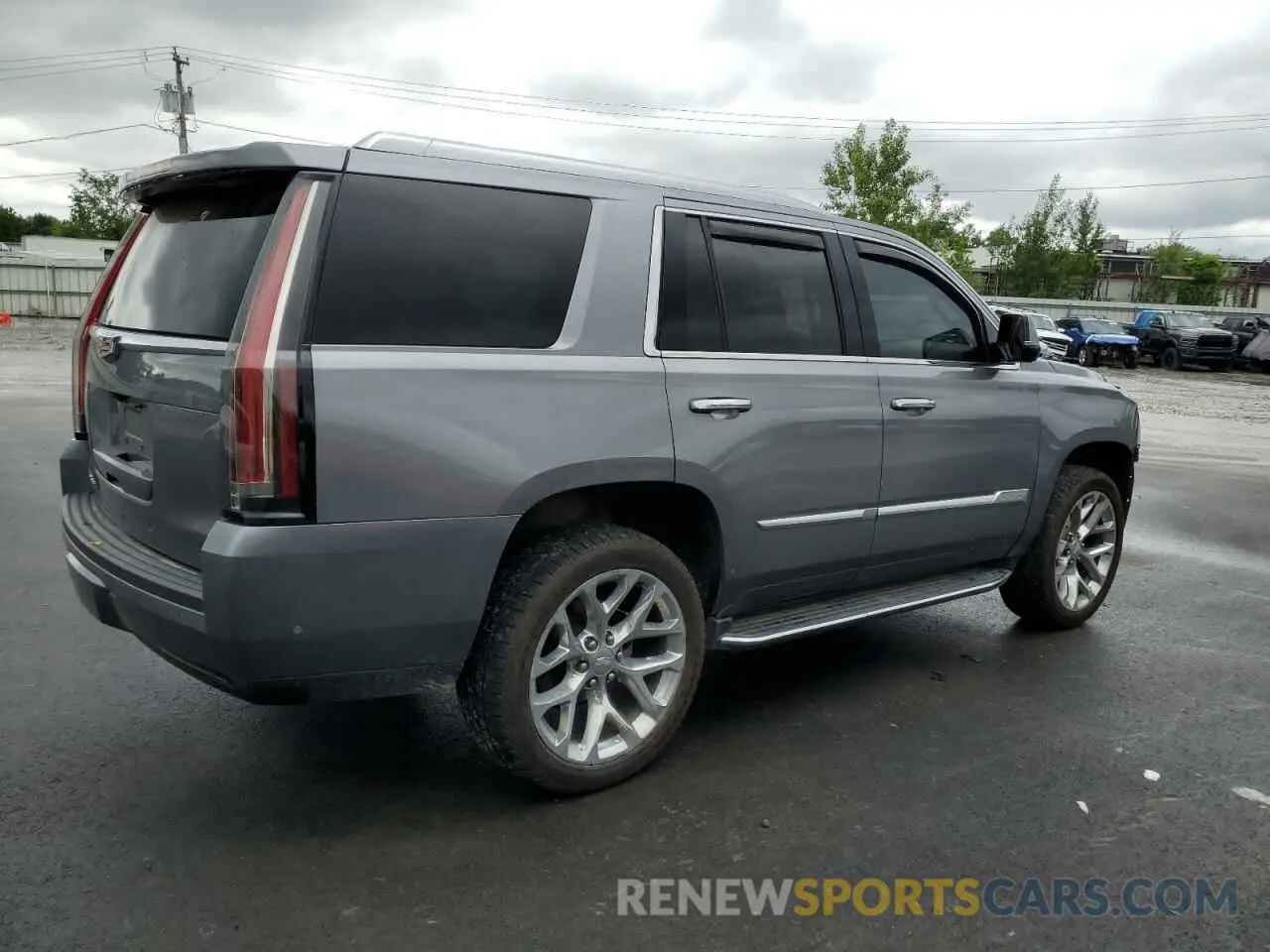 3 fotografías del automóvil dañado 1GYS4BKJ7LR258671 CADILLAC ESCALADE 2020