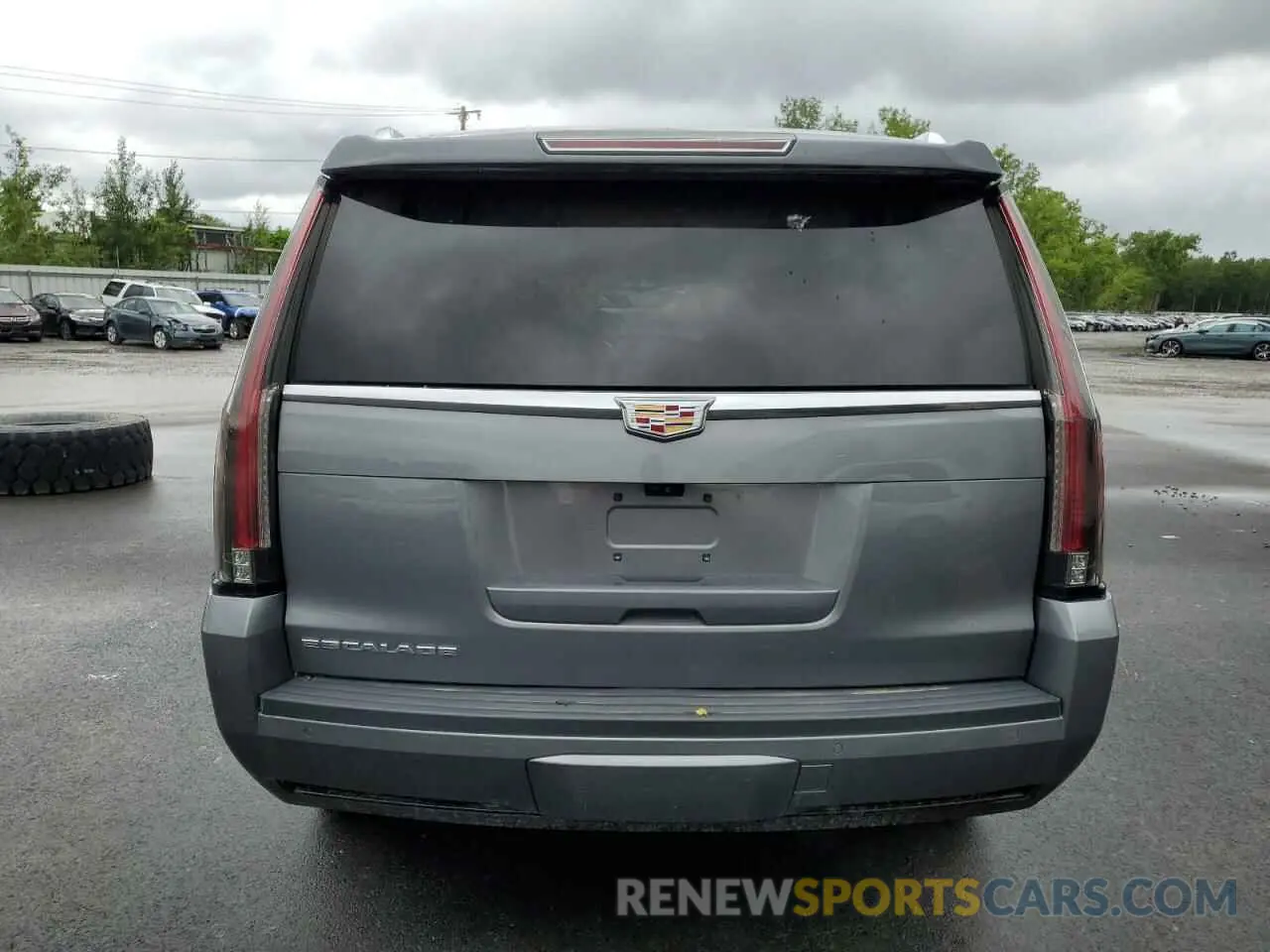 6 fotografías del automóvil dañado 1GYS4BKJ7LR258671 CADILLAC ESCALADE 2020