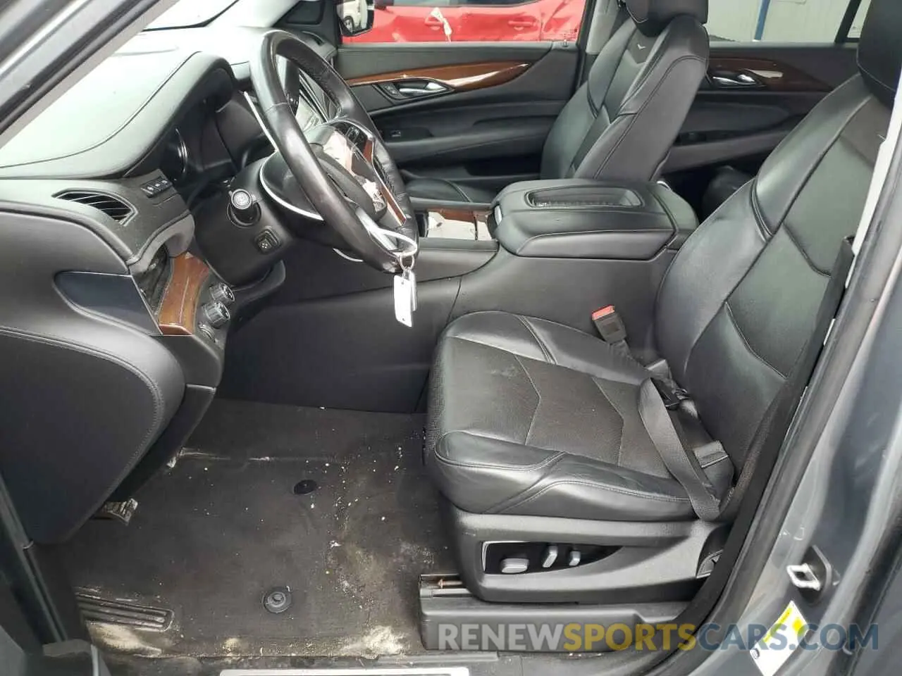 7 fotografías del automóvil dañado 1GYS4BKJ7LR258671 CADILLAC ESCALADE 2020