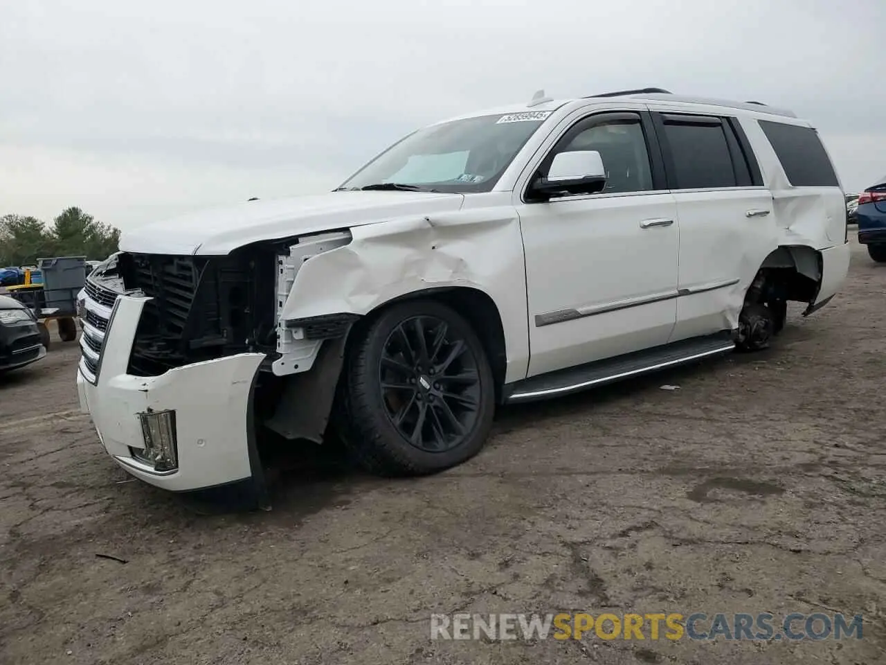 1 fotografías del automóvil dañado 1GYS4BKJ8LR202660 CADILLAC ESCALADE 2020
