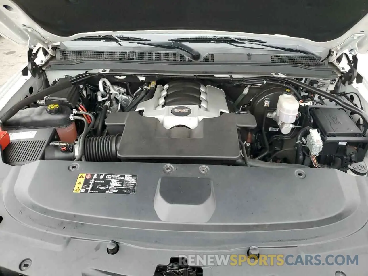 12 fotografías del automóvil dañado 1GYS4BKJ8LR202660 CADILLAC ESCALADE 2020