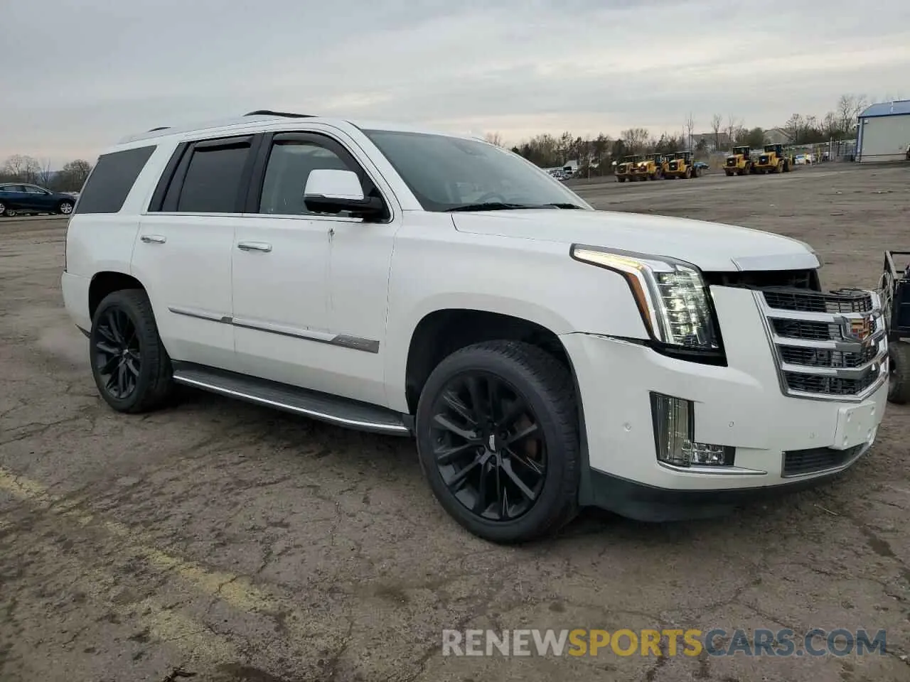 4 fotografías del automóvil dañado 1GYS4BKJ8LR202660 CADILLAC ESCALADE 2020