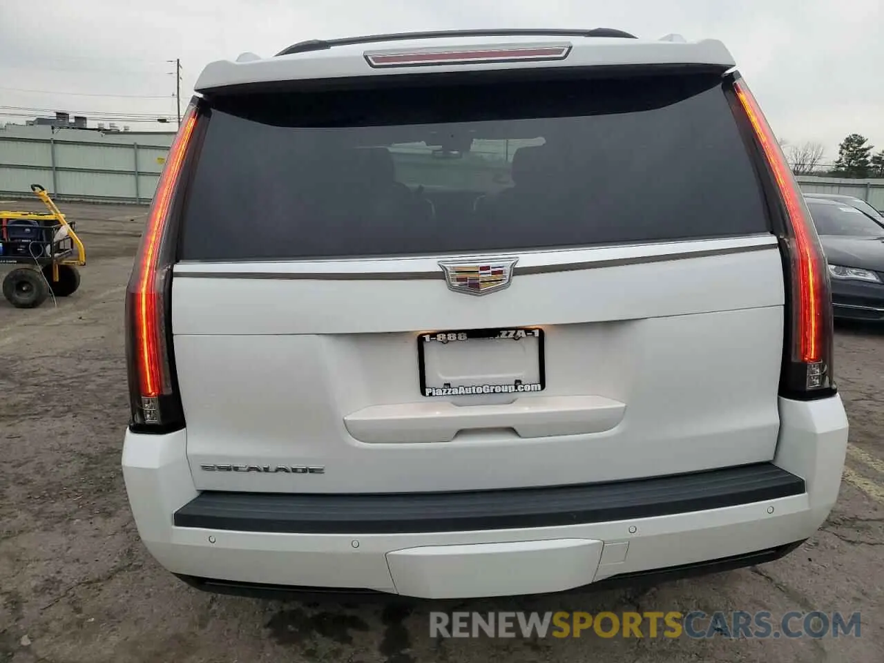 6 fotografías del automóvil dañado 1GYS4BKJ8LR202660 CADILLAC ESCALADE 2020