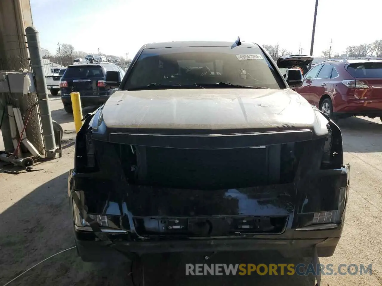 5 fotografías del automóvil dañado 1GYS4CKJ6LR223674 CADILLAC ESCALADE 2020