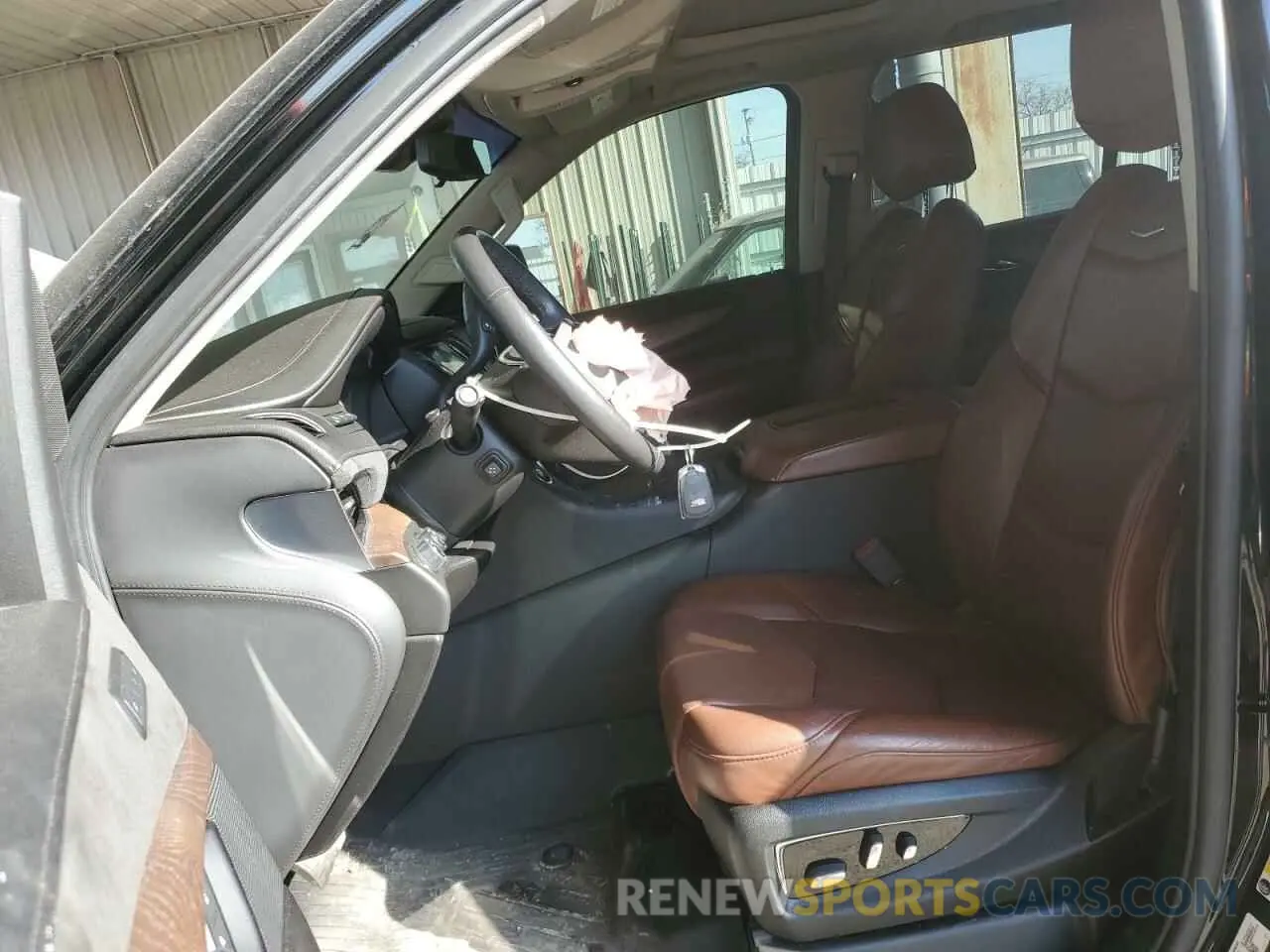 7 fotografías del automóvil dañado 1GYS4CKJ6LR223674 CADILLAC ESCALADE 2020