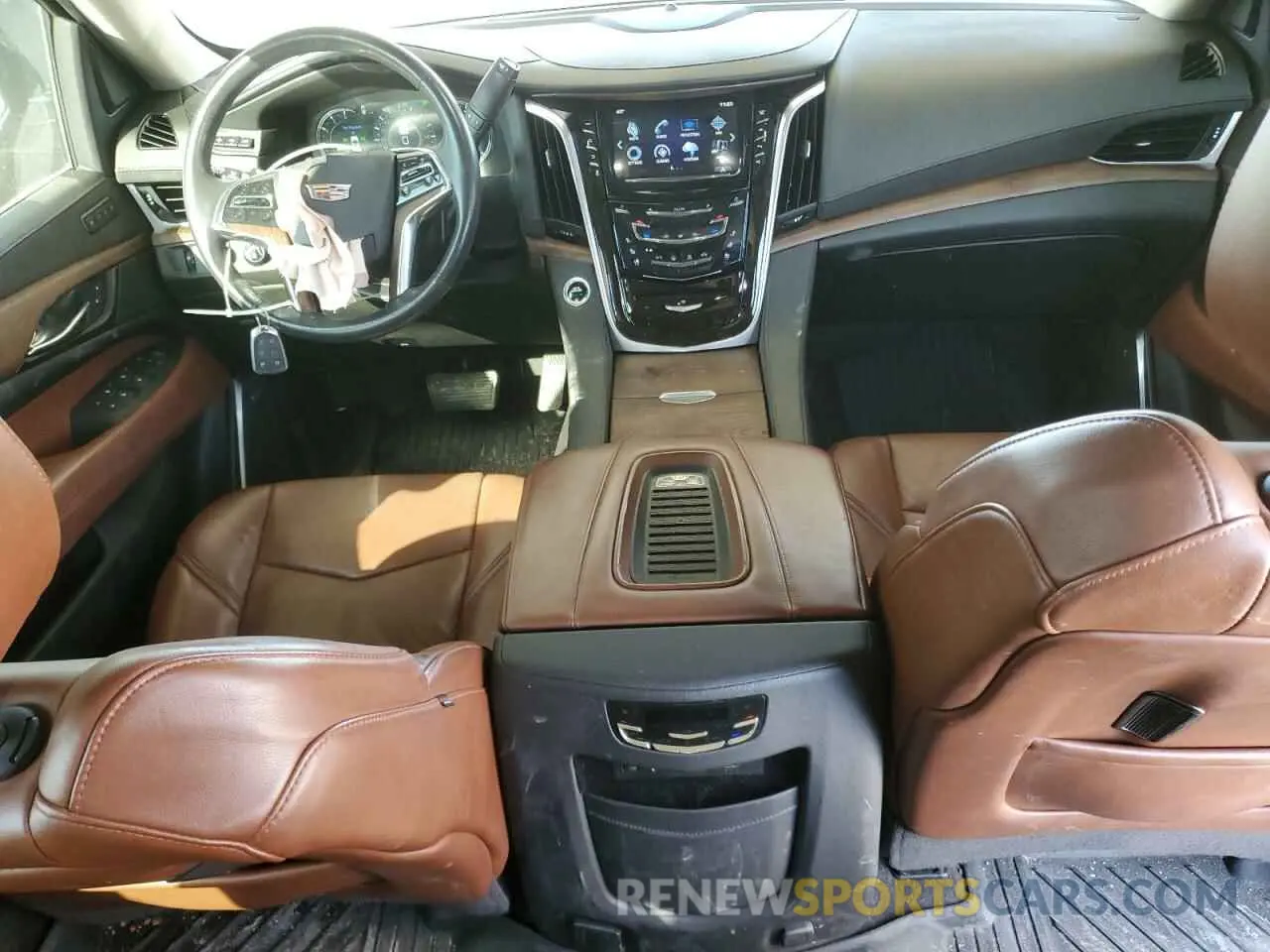 8 fotografías del automóvil dañado 1GYS4CKJ6LR223674 CADILLAC ESCALADE 2020