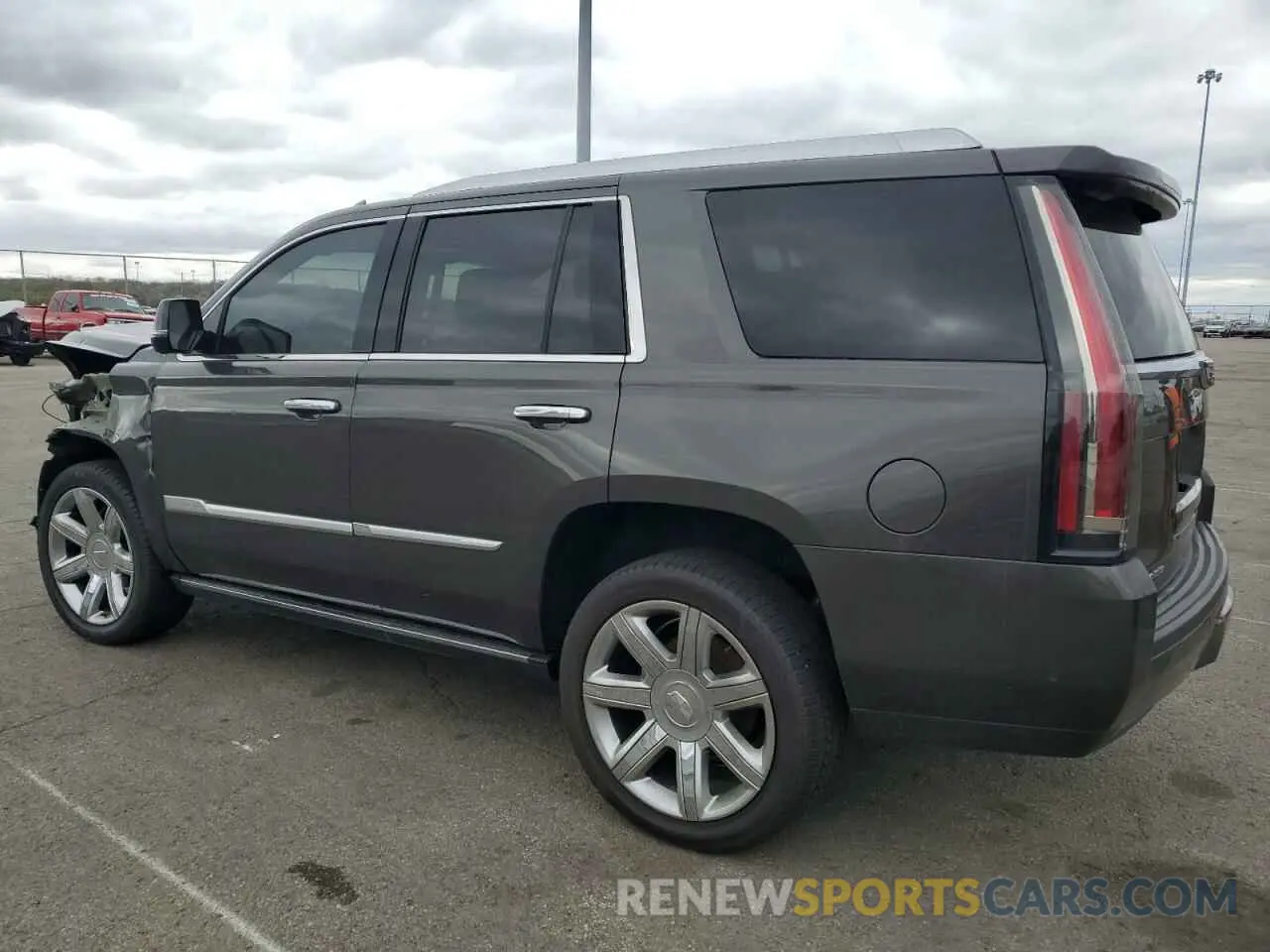 2 fotografías del automóvil dañado 1GYS4CKJ7LR156518 CADILLAC ESCALADE 2020