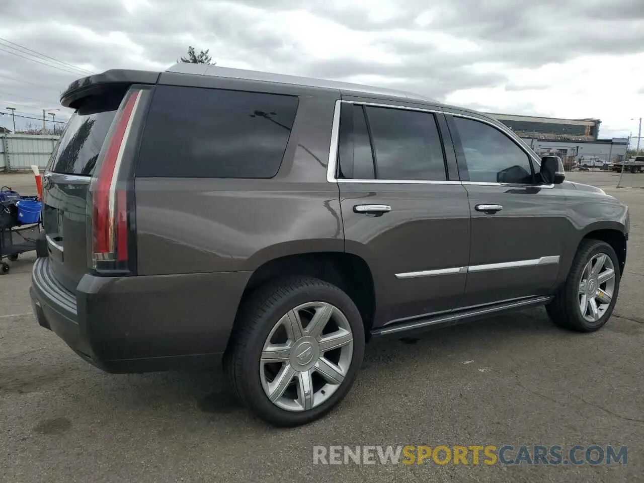 3 fotografías del automóvil dañado 1GYS4CKJ7LR156518 CADILLAC ESCALADE 2020