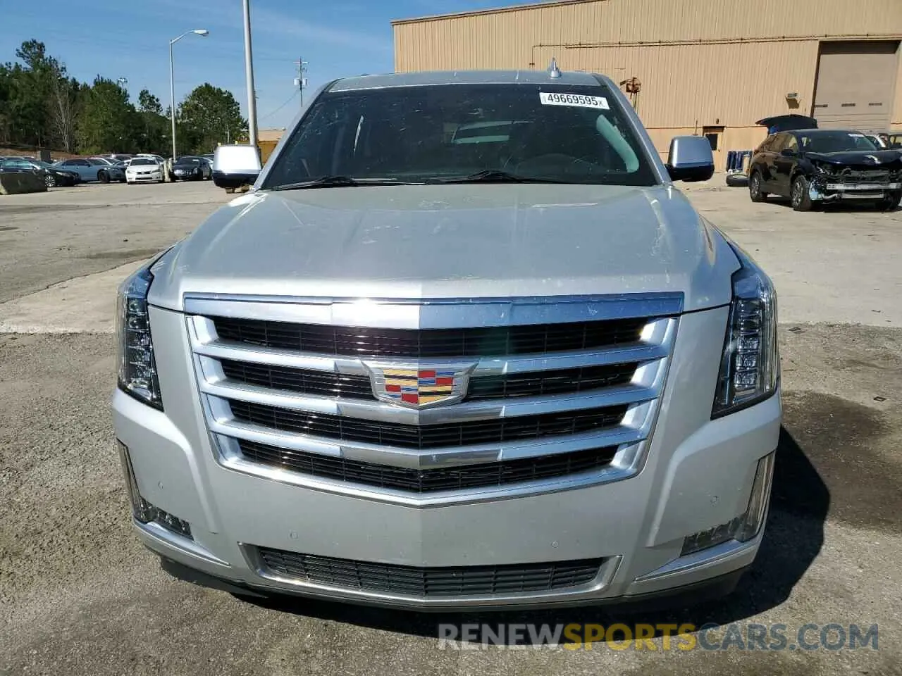 5 fotografías del automóvil dañado 1GYS4HKJ8LR111021 CADILLAC ESCALADE 2020