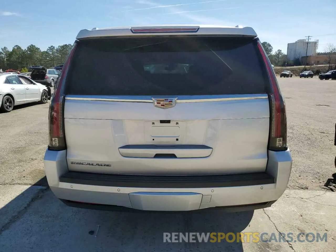 6 fotografías del automóvil dañado 1GYS4HKJ8LR111021 CADILLAC ESCALADE 2020