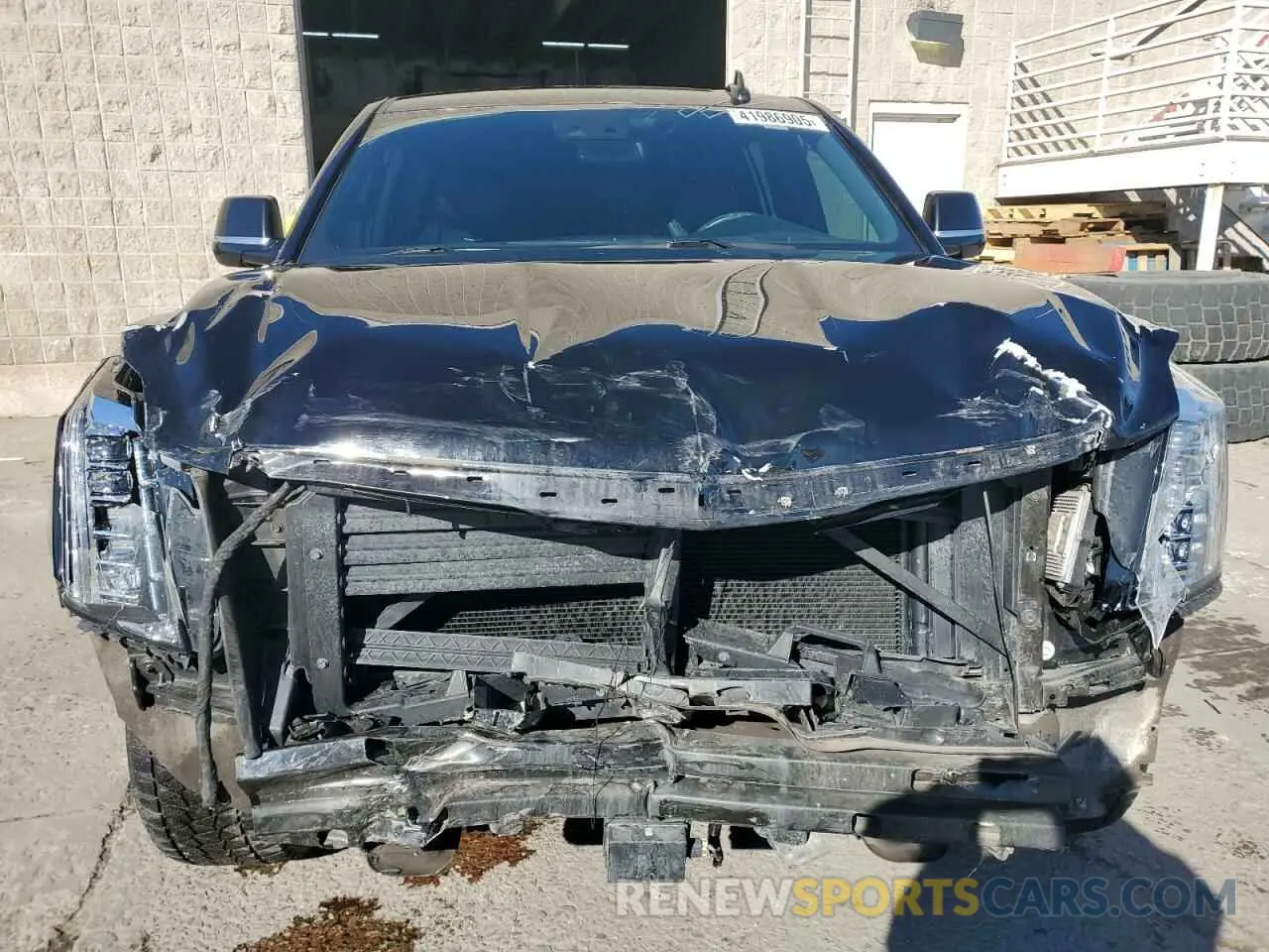 5 fotografías del automóvil dañado 1GYS4KKJ4LR148564 CADILLAC ESCALADE 2020