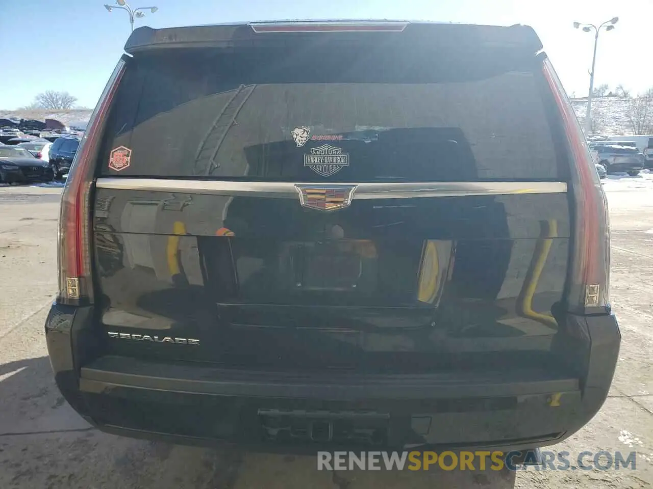 6 fotografías del automóvil dañado 1GYS4KKJ4LR148564 CADILLAC ESCALADE 2020