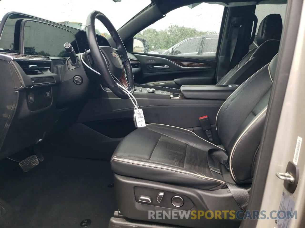 7 fotografías del automóvil dañado 1GYS3BKL1MR253813 CADILLAC ESCALADE 2021