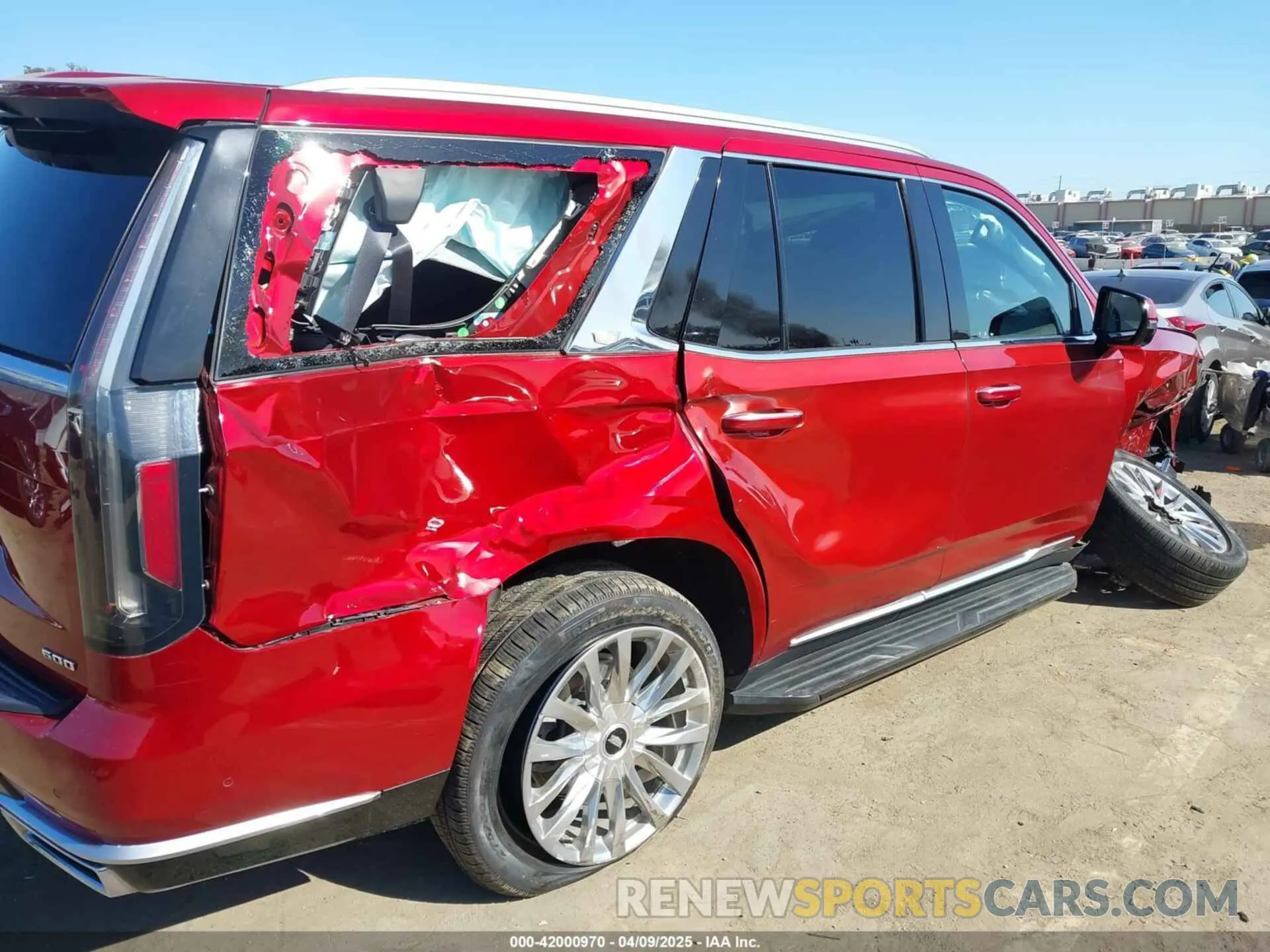 19 fotografías del automóvil dañado 1GYS3BKL8MR260368 CADILLAC ESCALADE 2021