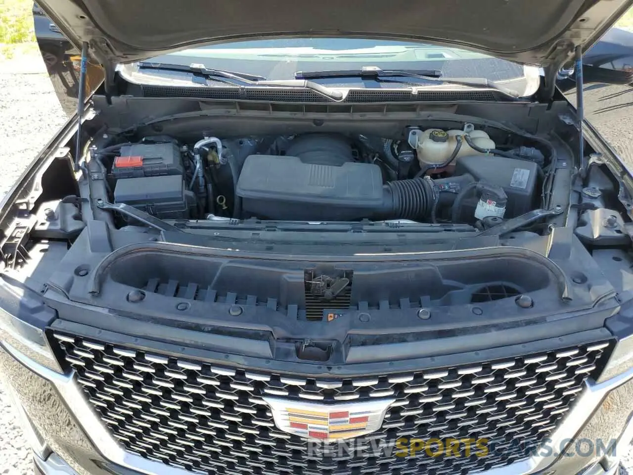 12 fotografías del automóvil dañado 1GYS3JKL6MR386853 CADILLAC ESCALADE 2021
