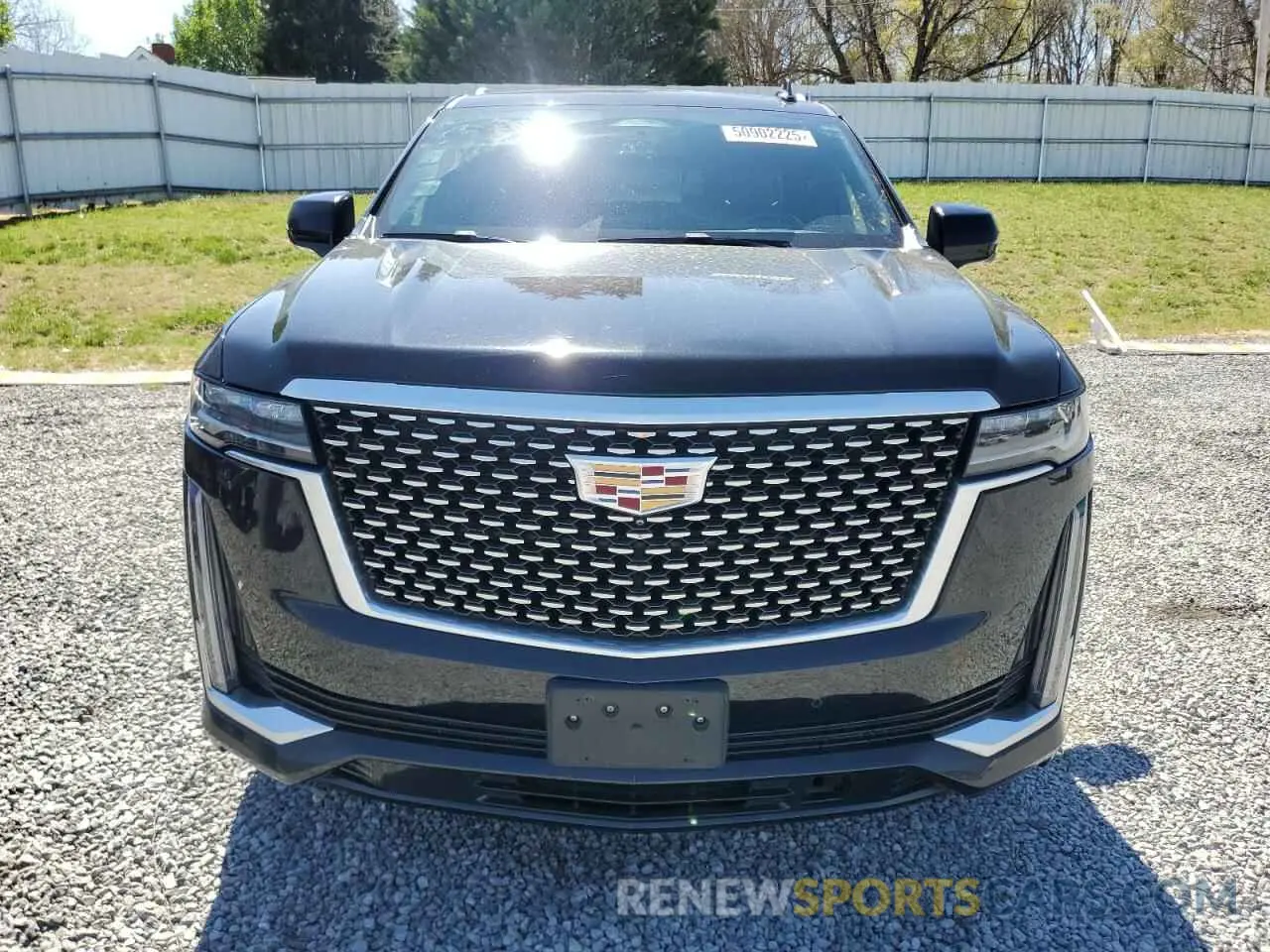 5 fotografías del automóvil dañado 1GYS3JKL6MR386853 CADILLAC ESCALADE 2021